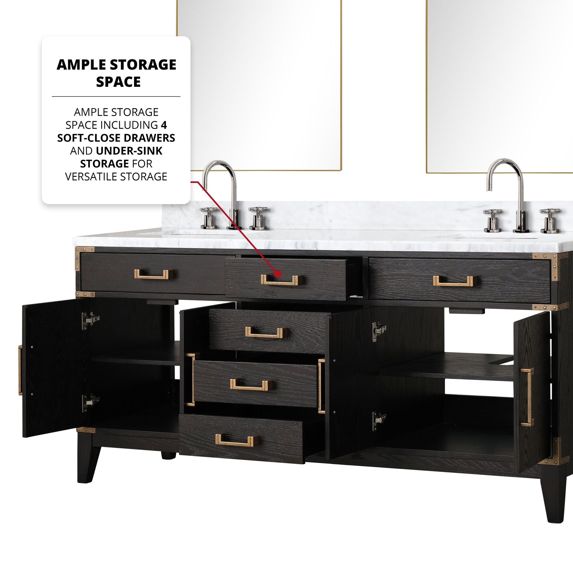 Lexora LVW72DJ111 Bath-Vanity-Combo - View #7
