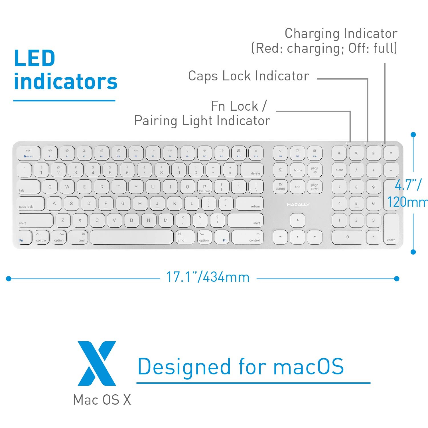 Macally BTMLUXKEYA Computers-Peripherals - View #8