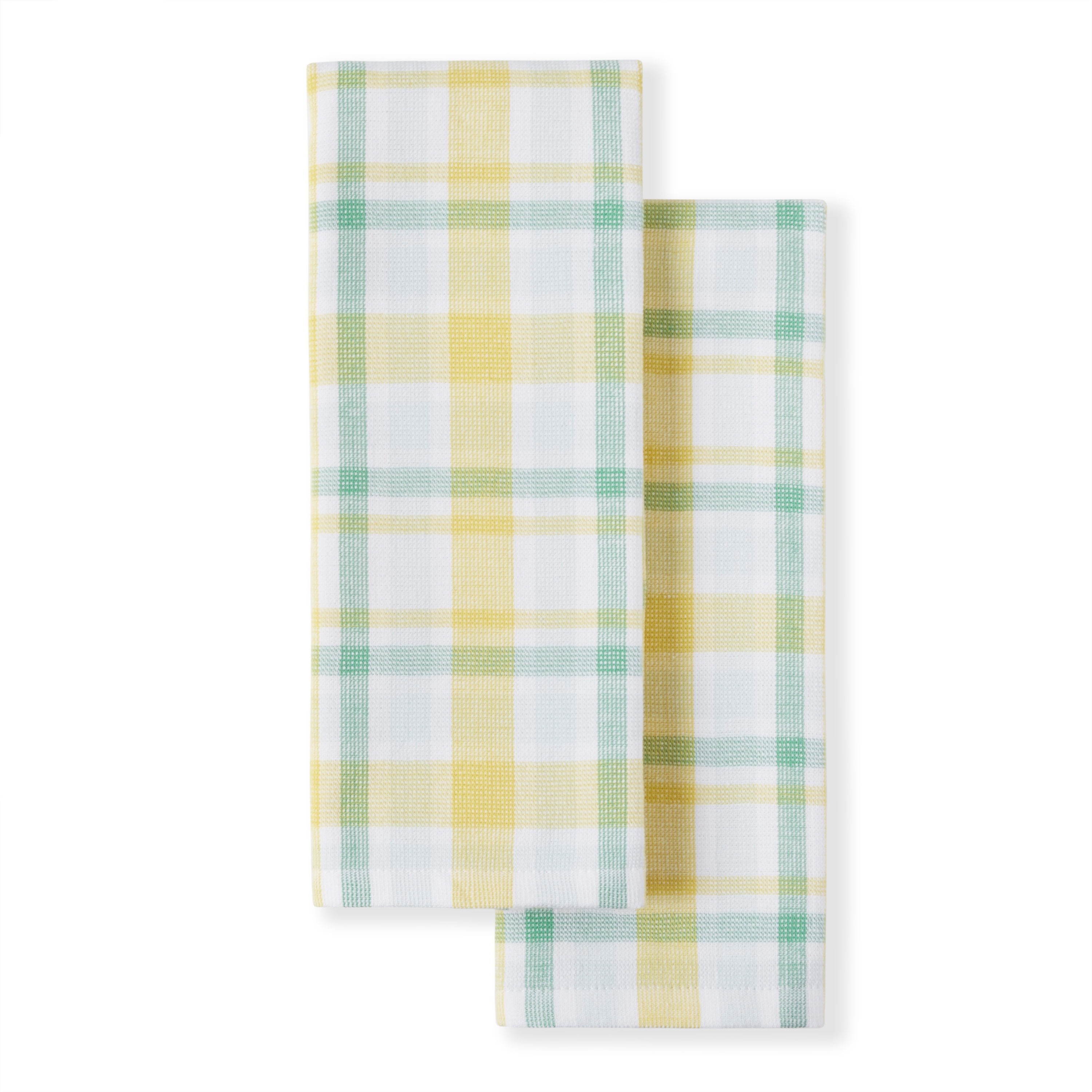 Martha Stewart 2-Pack Cotton Plaid Any Occasion Kitchen Towel Set in the Kitchen  Towels department at