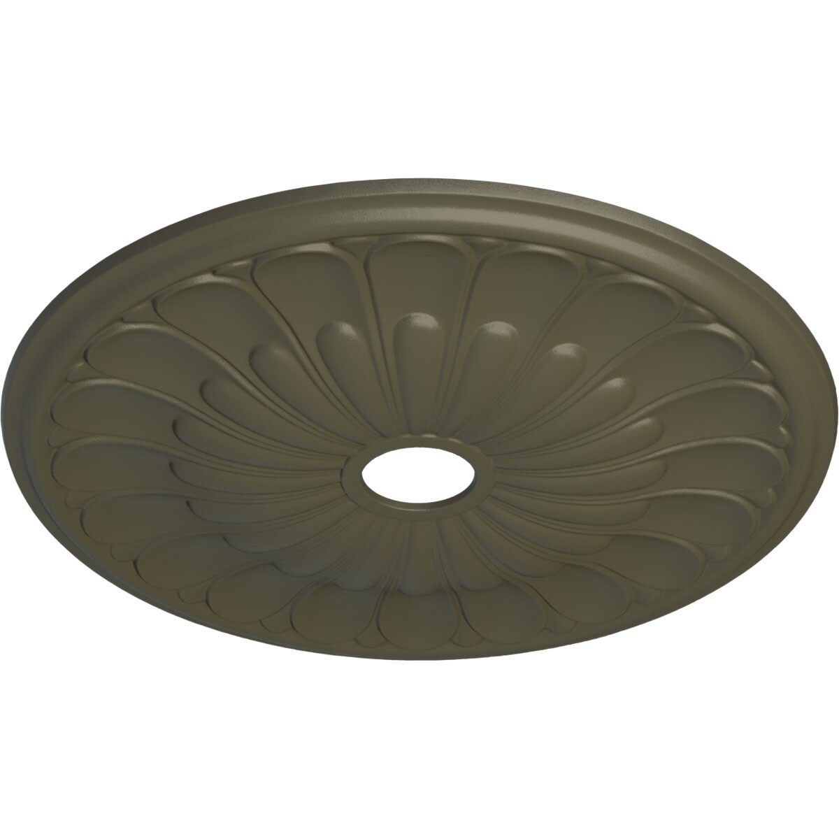 Ekena Millwork CM26ELWHF Ceiling-Medallions - View #2