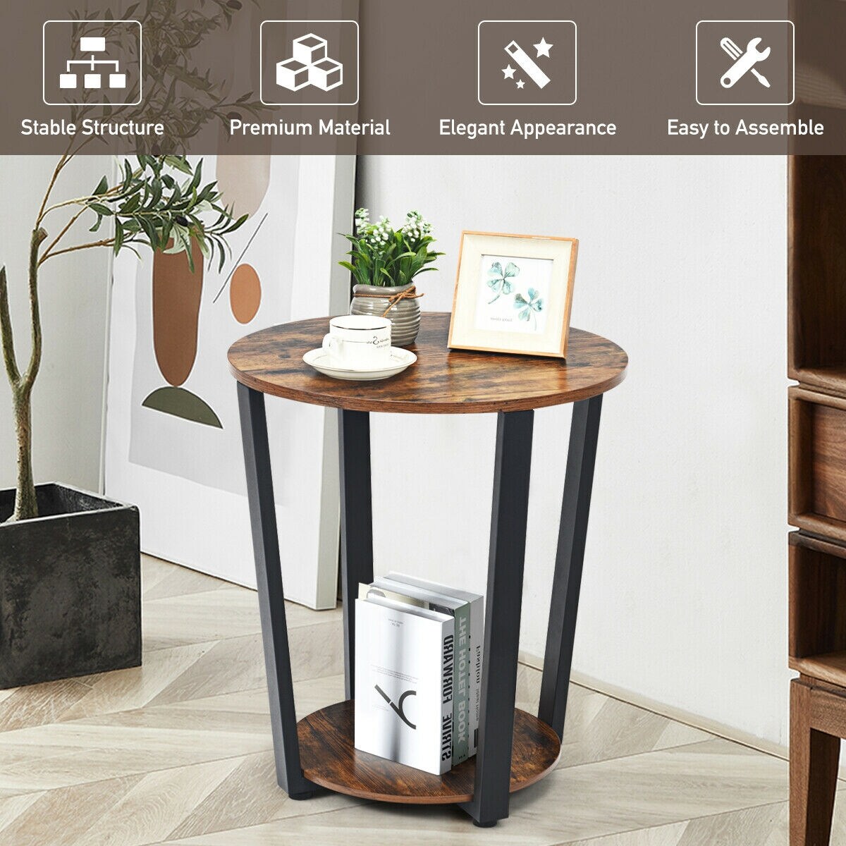 CASAINC WF-HYSN-63074CF End-Tables - View #3
