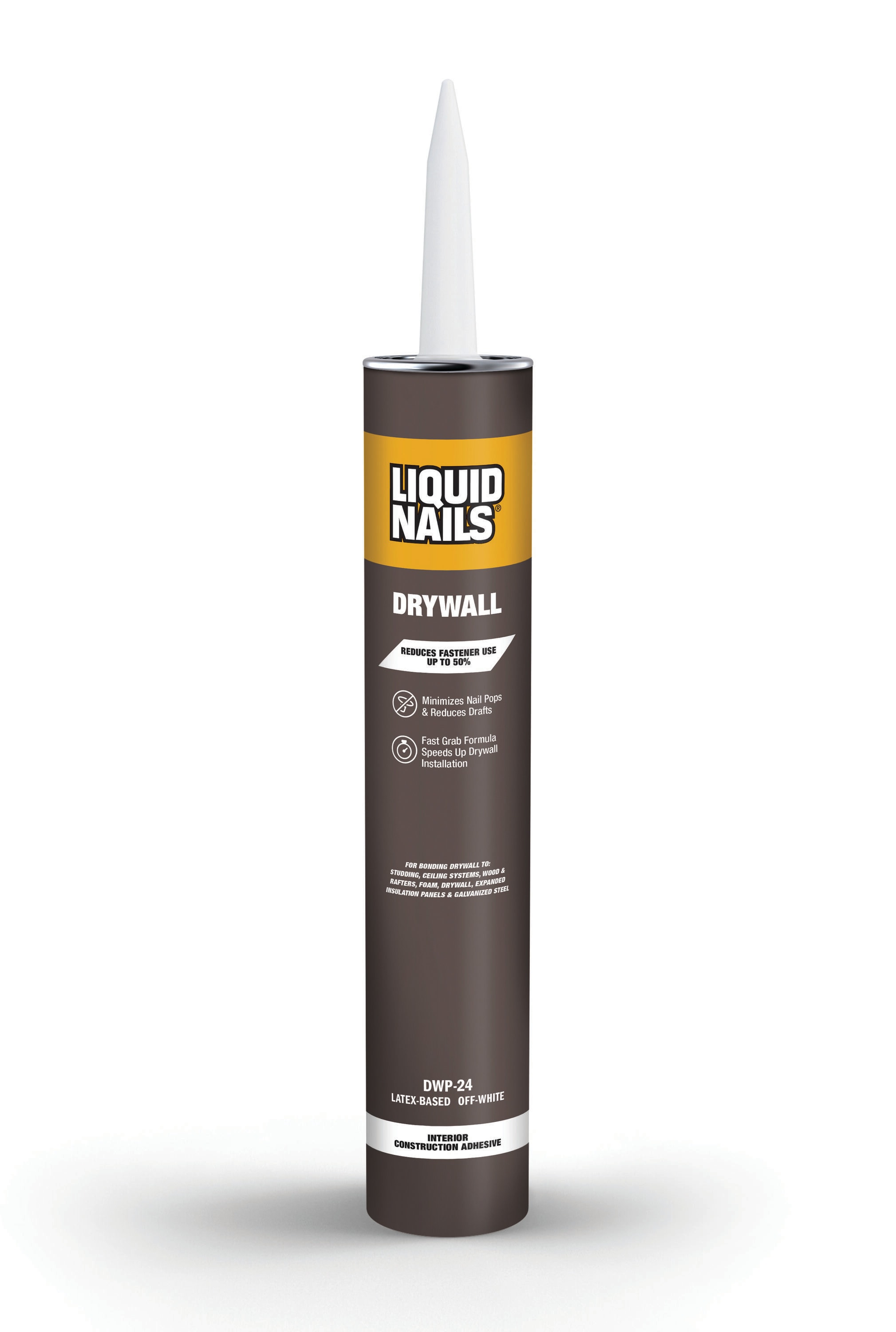 LIQUID NAILS DWP-24 Drywall Latex Off-white Multi-use Interior Construction Adhesive ( 28-fl oz Fluid Oz)