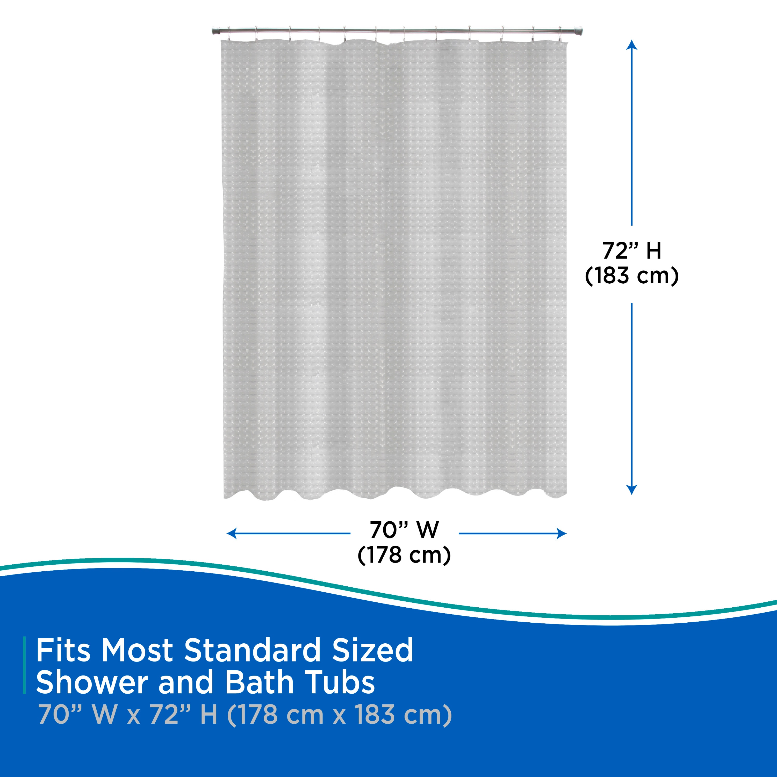 Kenney KN61150 Shower-Curtains-Liners - View #6