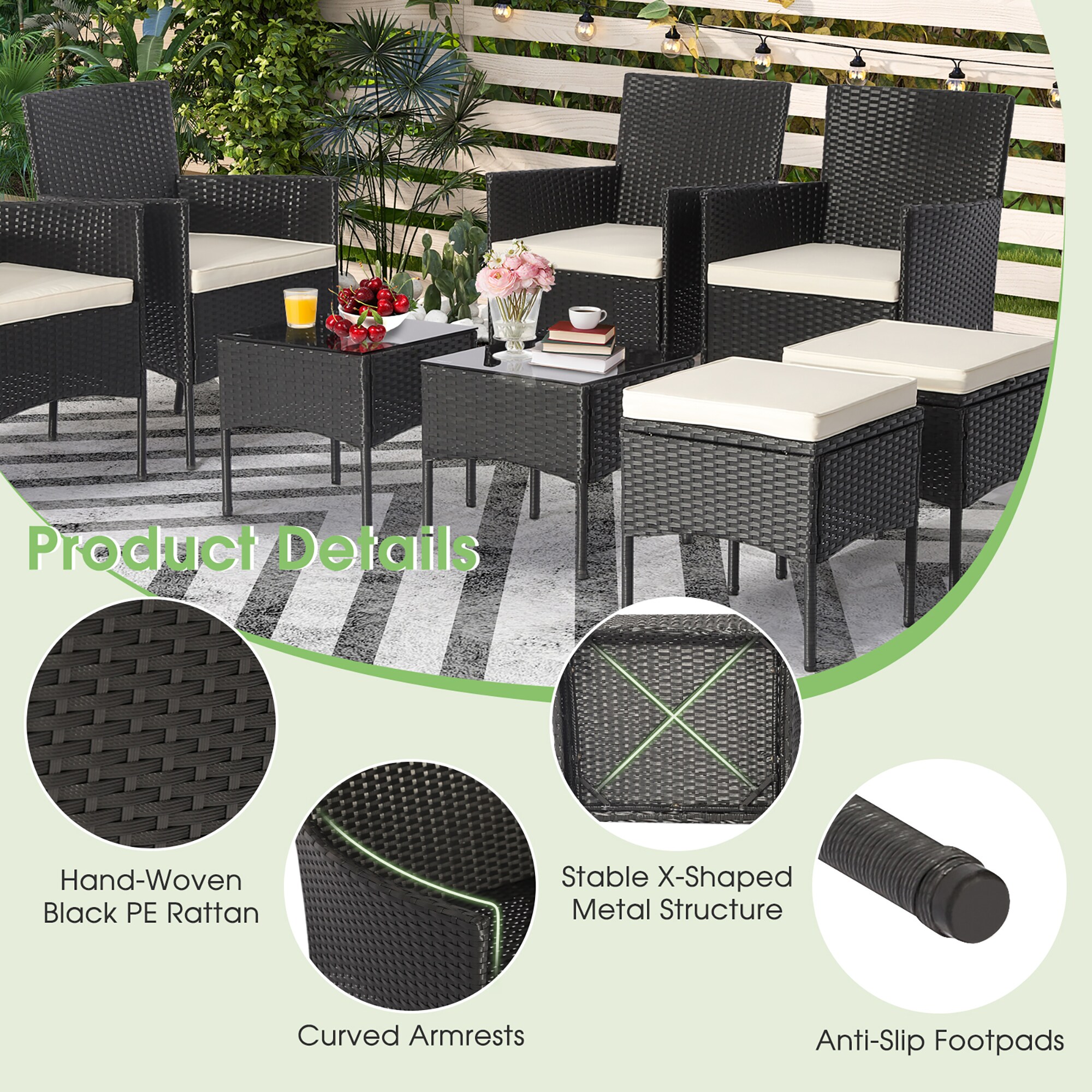 BABOOM BOM-642+-CO Patio-Conversation-Sets - View #5