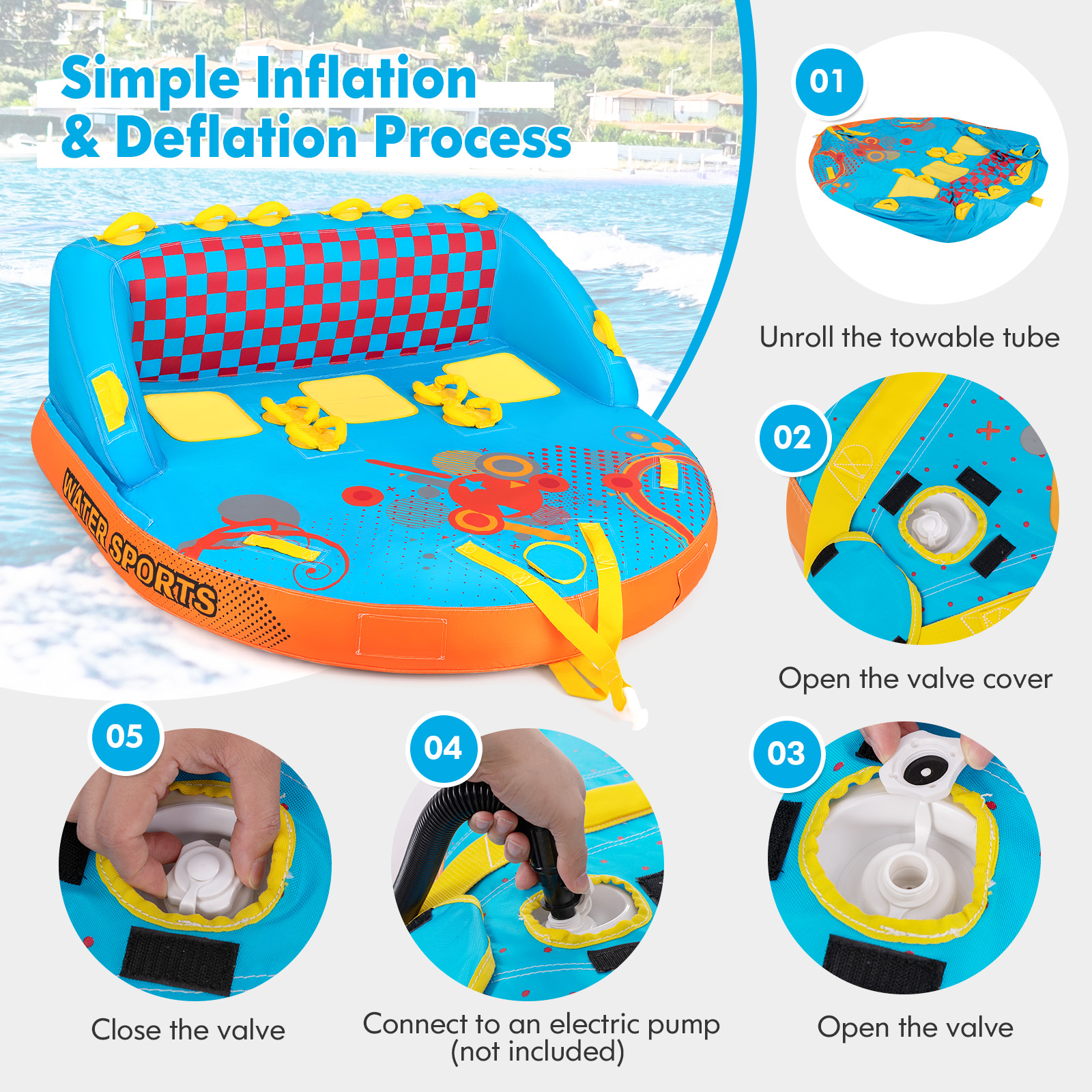 Slickblue D-CO-00611PN Pool-Toys-Floats - View #8