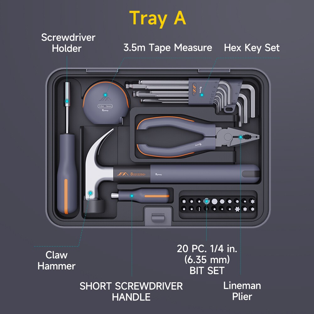 Topteng H029-A006-A Tool-Sets - View #7