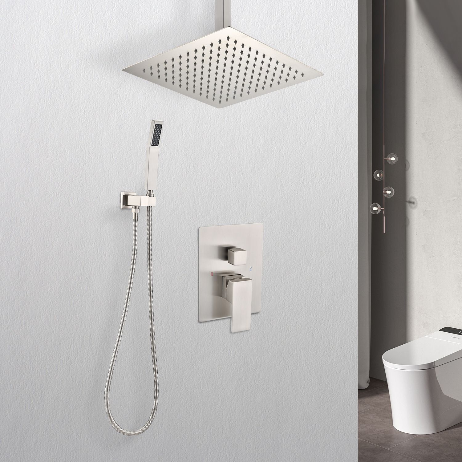 Tahanbath MT2-02H7J1G6 Showerhead-Bar-Panels - View #2