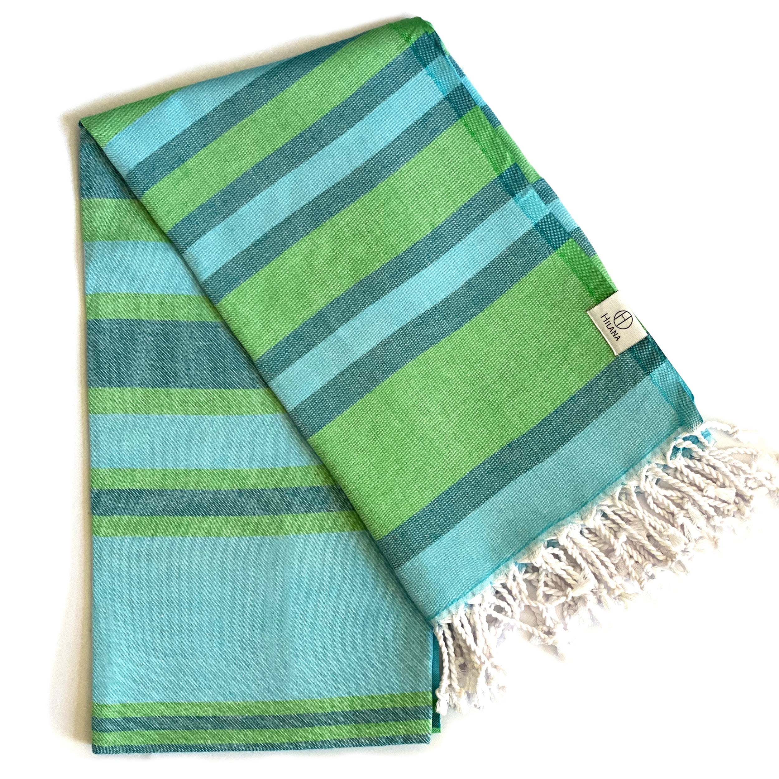 Eco Hilana Samara Striped Sustainable Turkish Towel