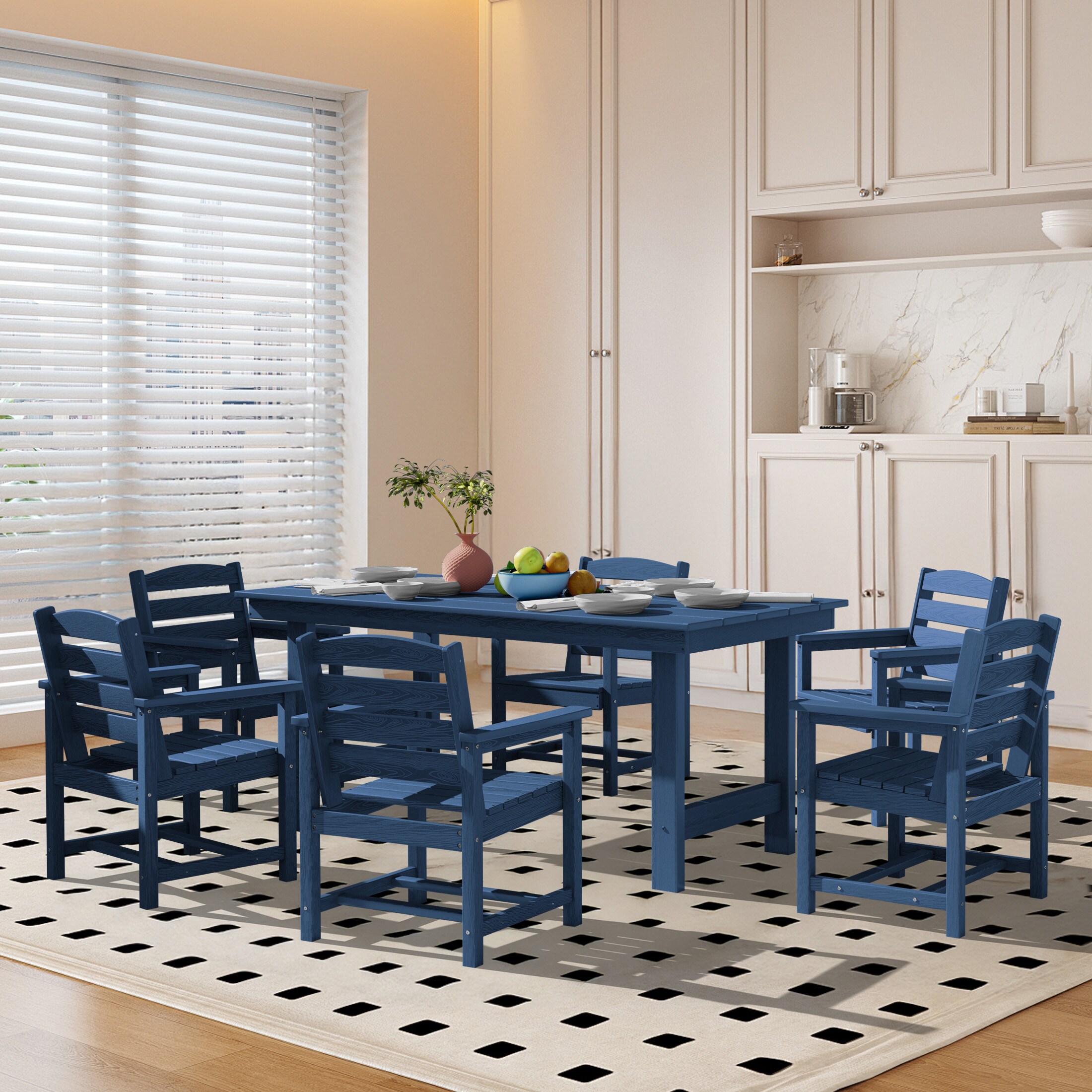 JEAREY KE7-KHAKI Patio-Dining-Sets - View #11
