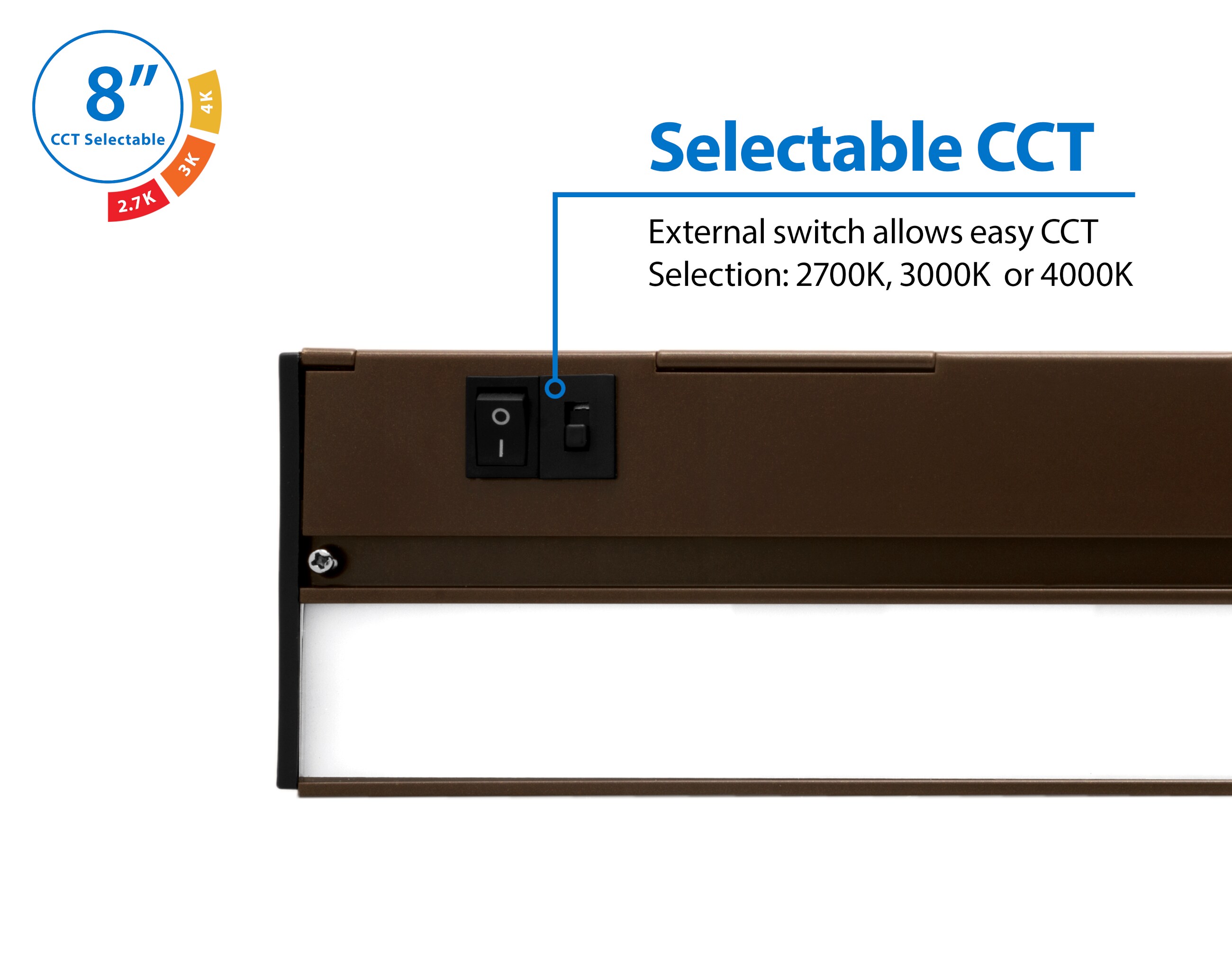 Nicor Lighting NUC508SOB Led-Cabinet-Lighting - View #2
