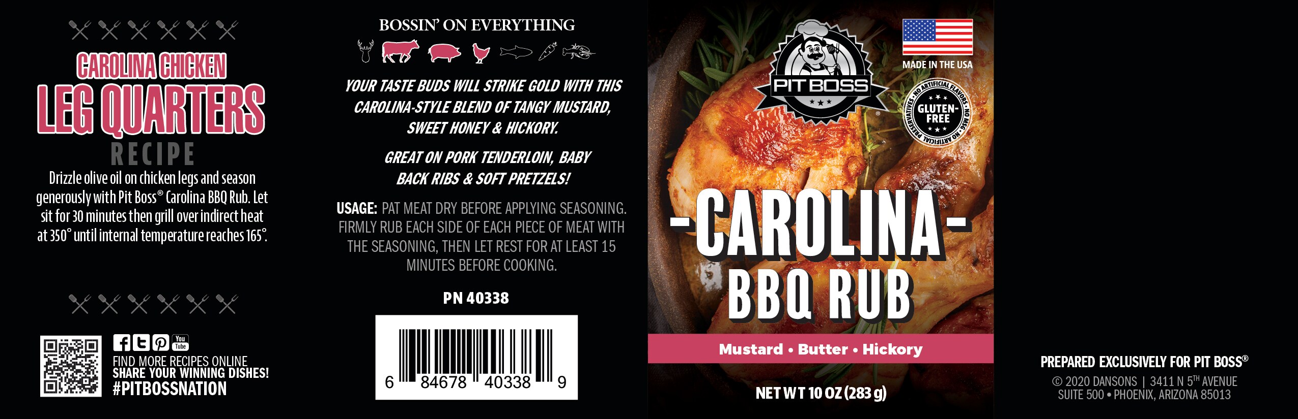 Pit Boss Carolina BBQ Rub