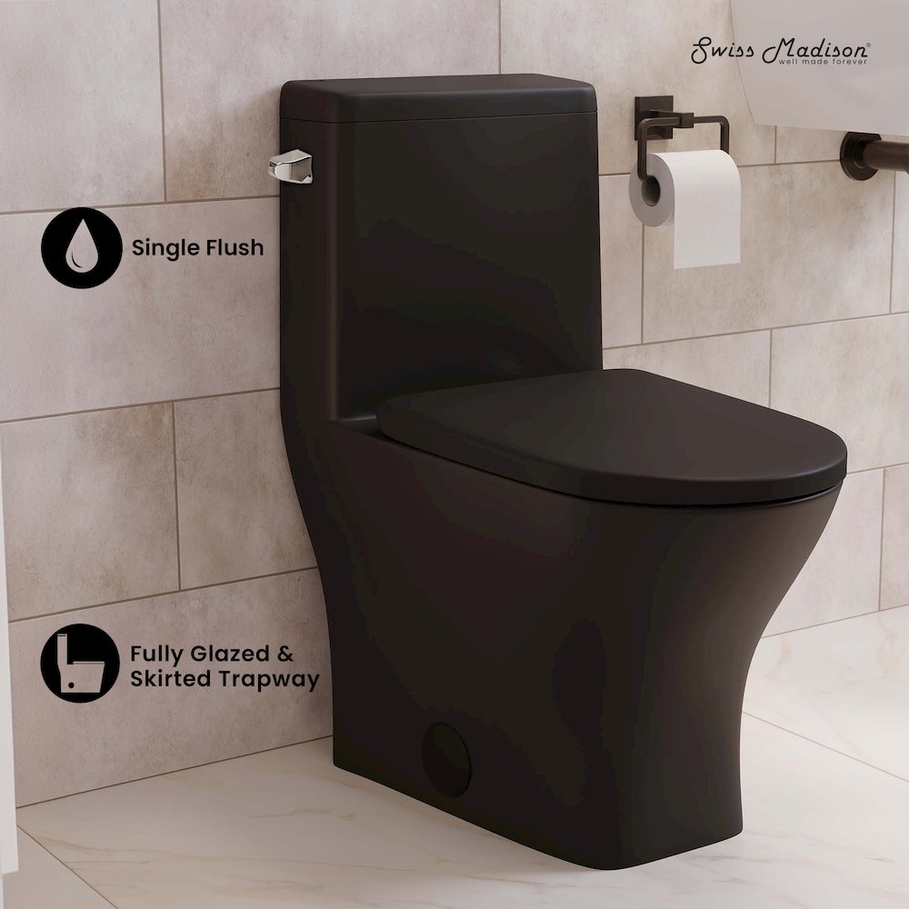 Swiss Madison SM-5-1T260MB toilets - View #3