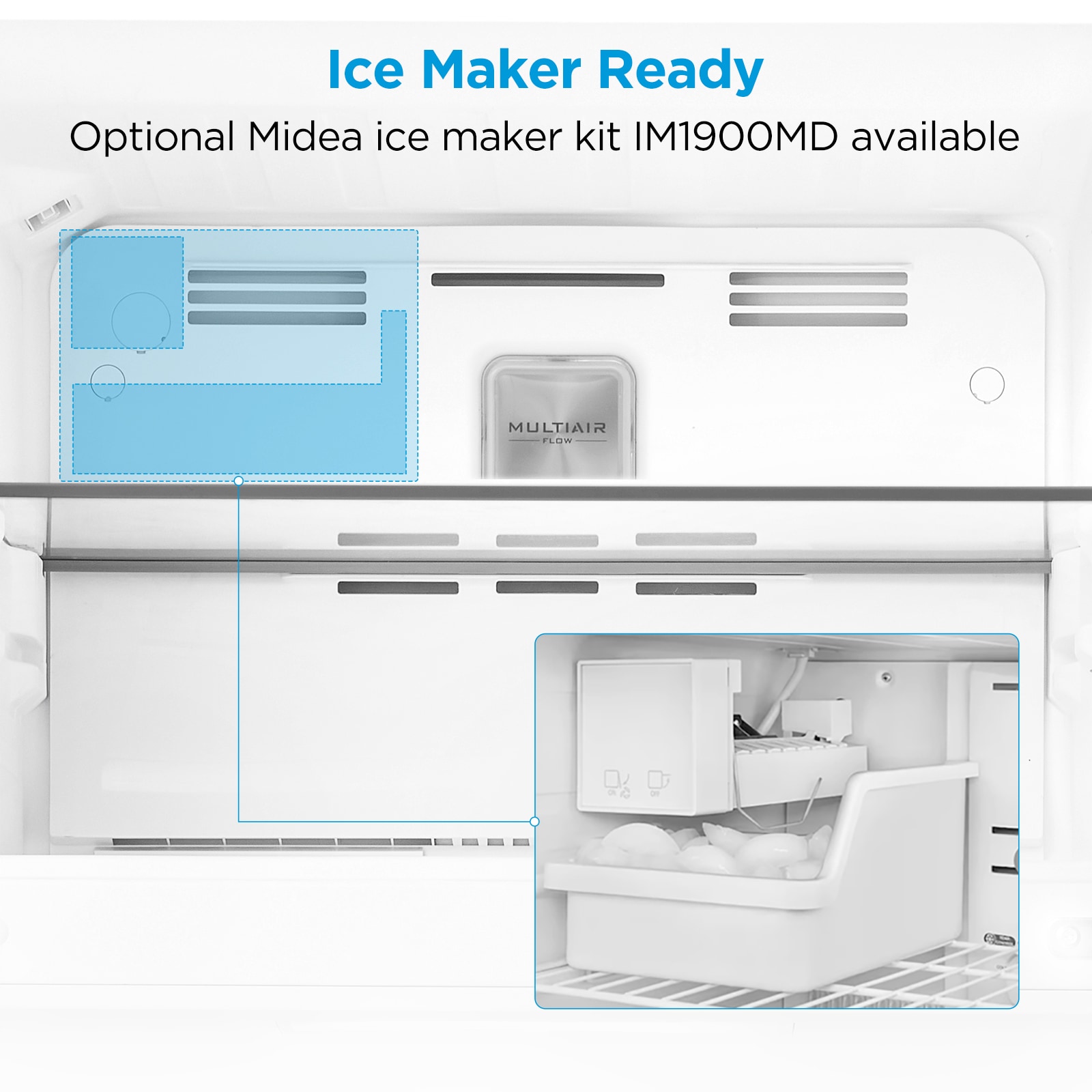 Midea MRT21D3BBB Top-Freezer-Refrigerators - View #13