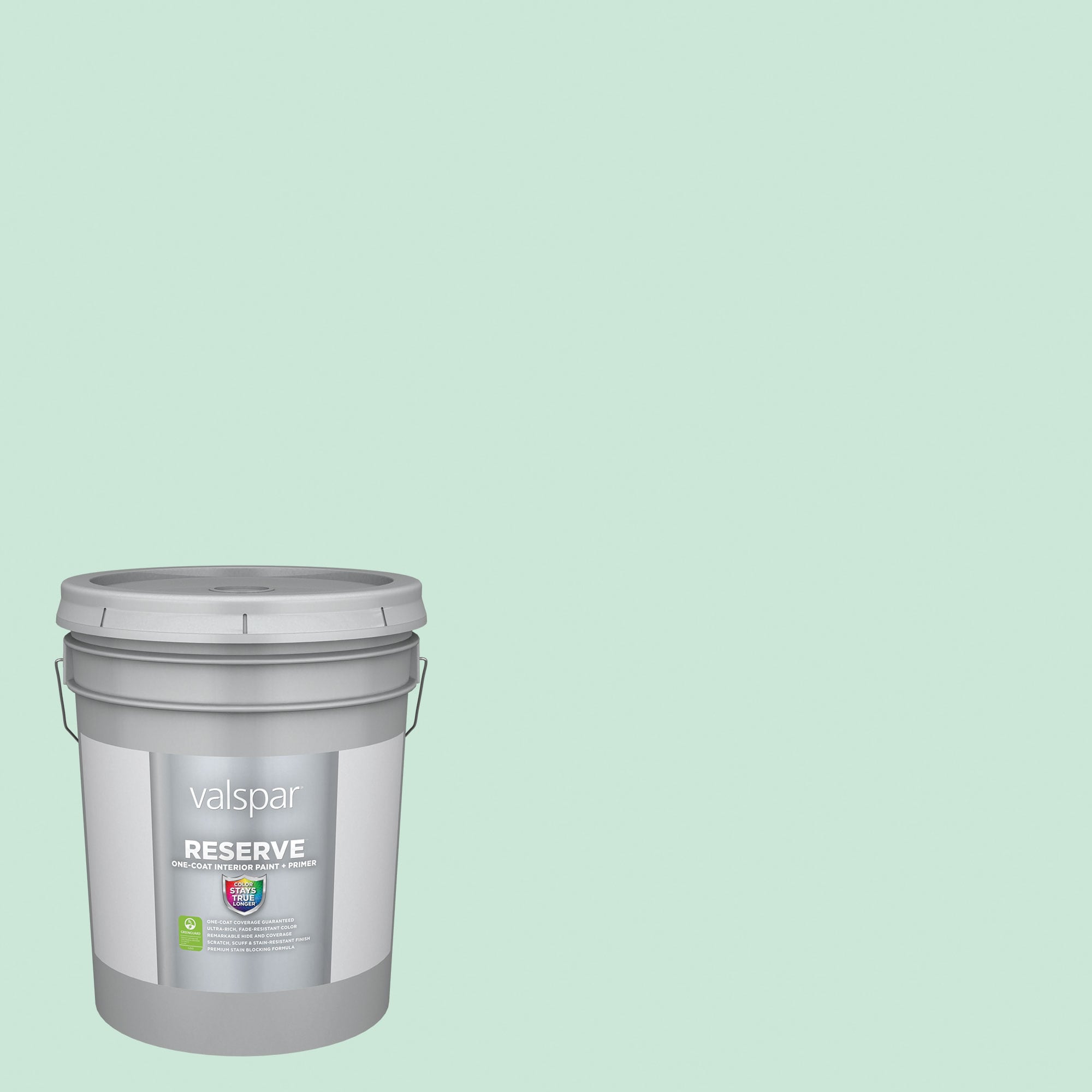 Valspar 6001-7A-2916585 Reserve Eggshell Icy Mint 6001-7A Latex Interior Paint Paint + Primer ( 5-gallon )