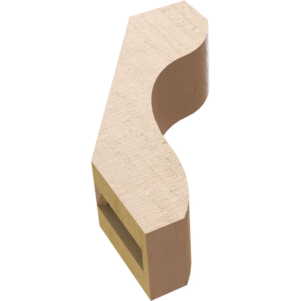 Ekena Millwork BRCUR03X08X12STARCPR braces - View #7