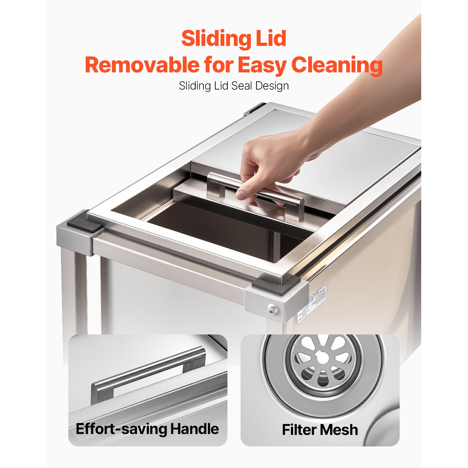 VEVOR SCQRSCBC201B07273V0 Ice-Buckets - View #6