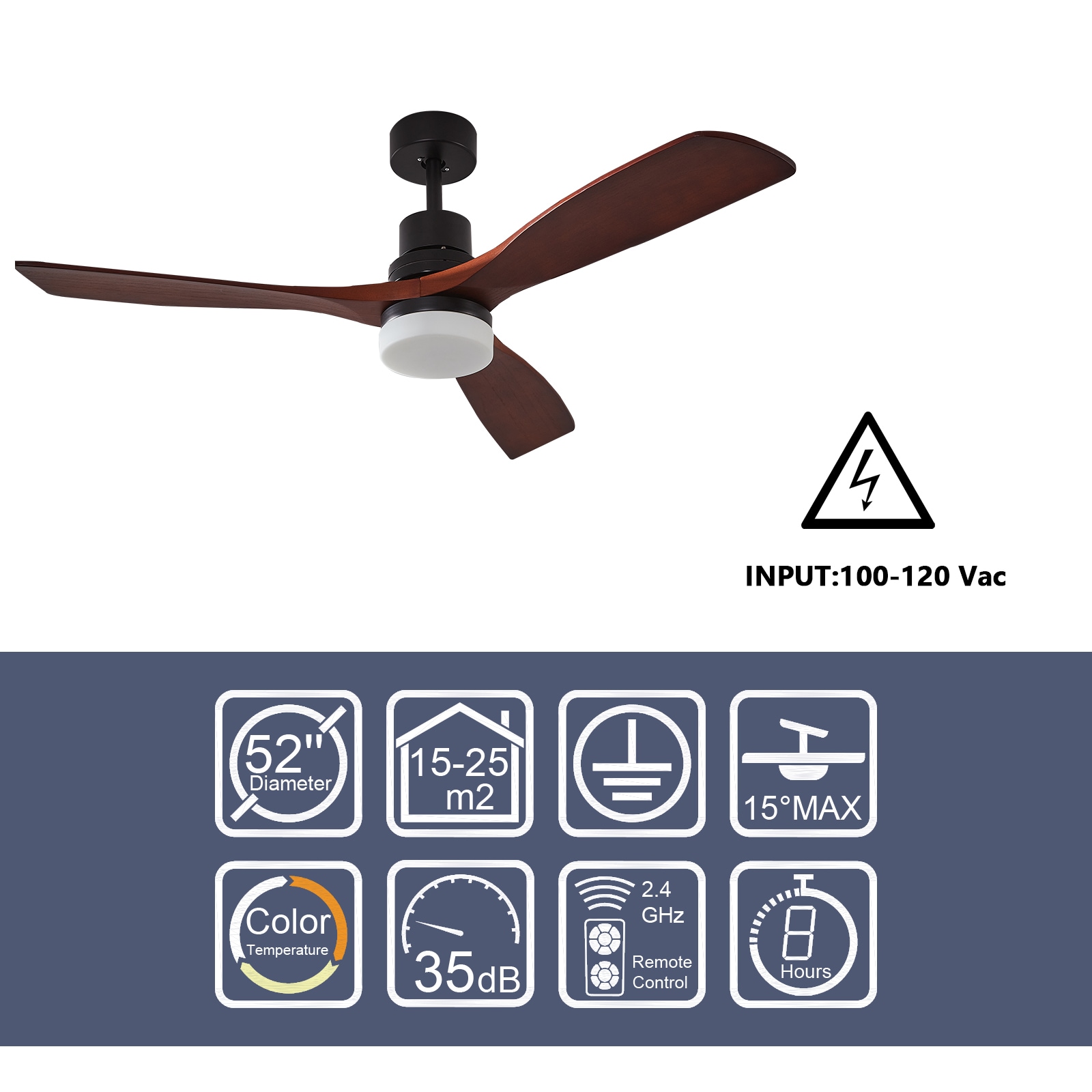 ExBrite LWYFZPFL5201R Ceiling-Fans - View #19