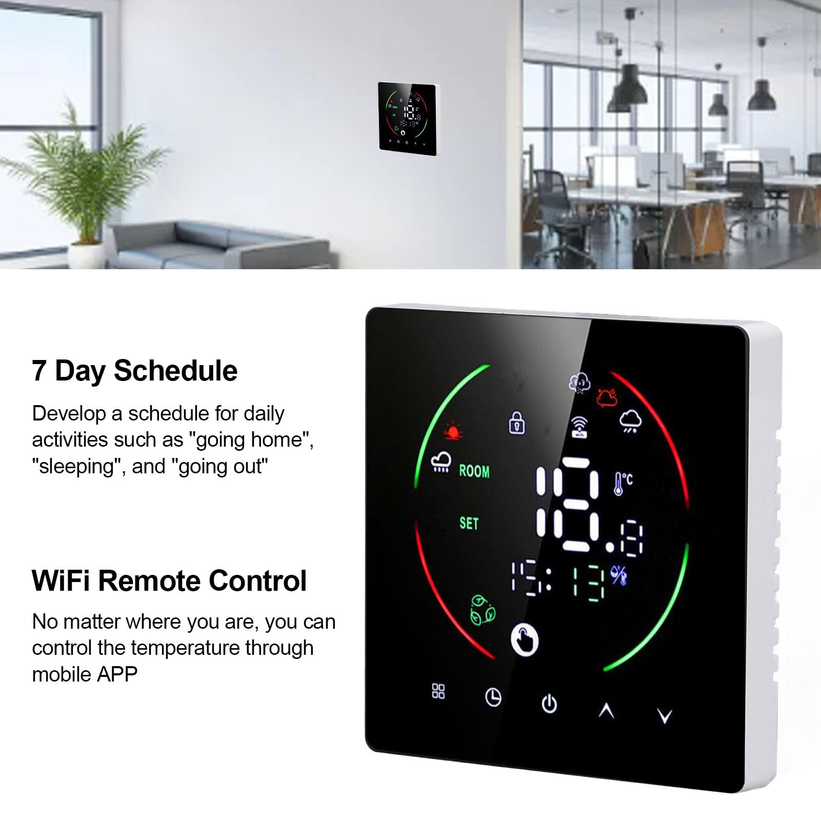 Ahfiwaso LAH0716H008 Program-Thermostats - View #3