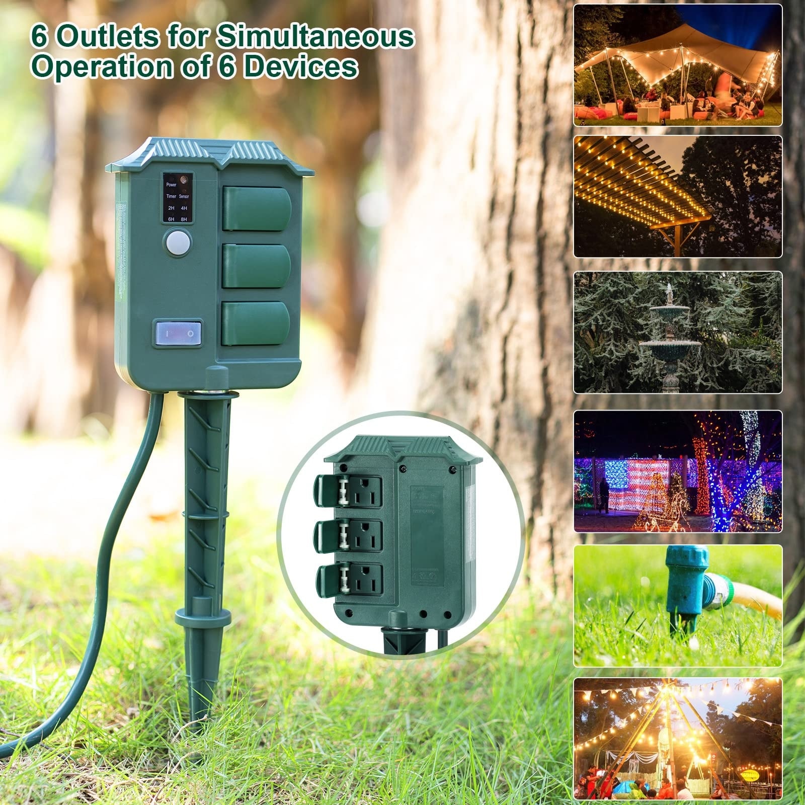Oyezvary LOZ0519O039 Landscape-Lighting-Stakes - View #3