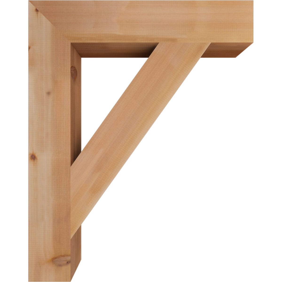 Ekena Millwork BKT06X32X40TRA05SWR Exterior-Brackets-Braces - View #3