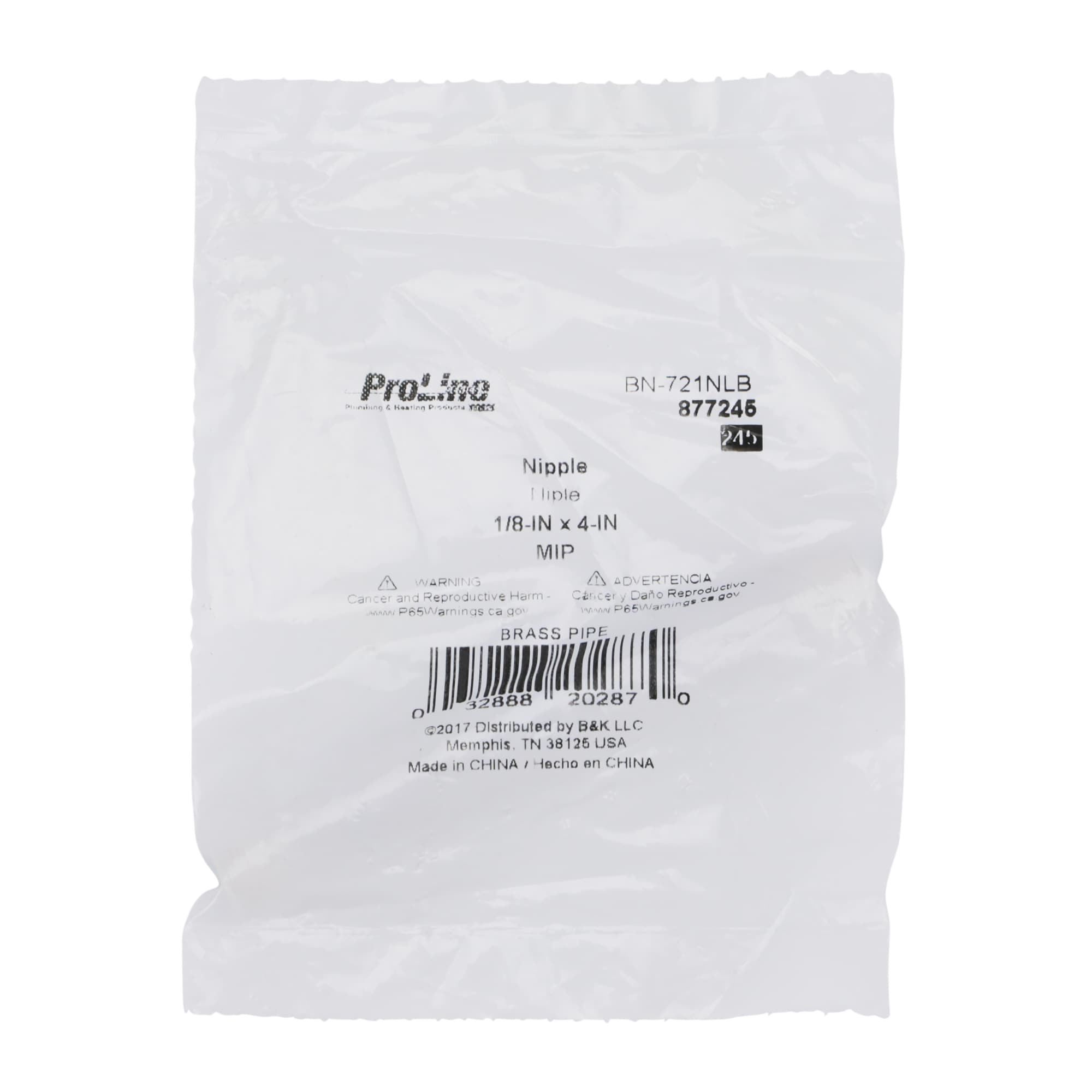 Proline Series BN-721NLB Brass-Plastic-Fittings - View #2