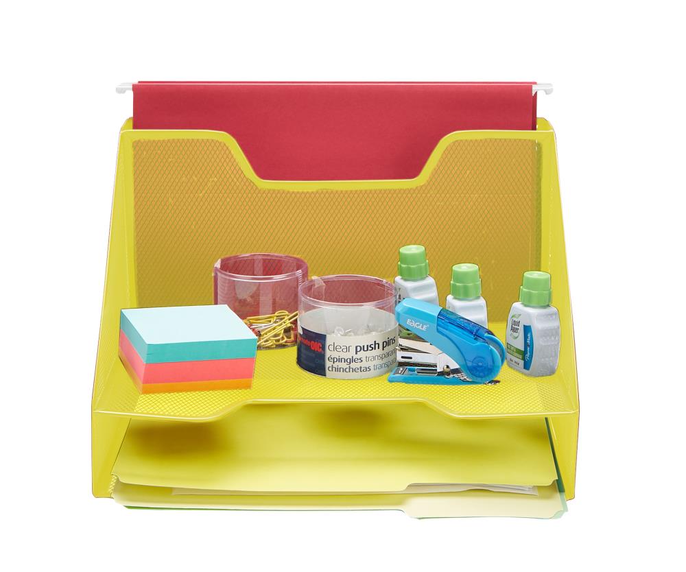Mind Reader MESHBOX3-YLW Desktop-Organizers - View #2