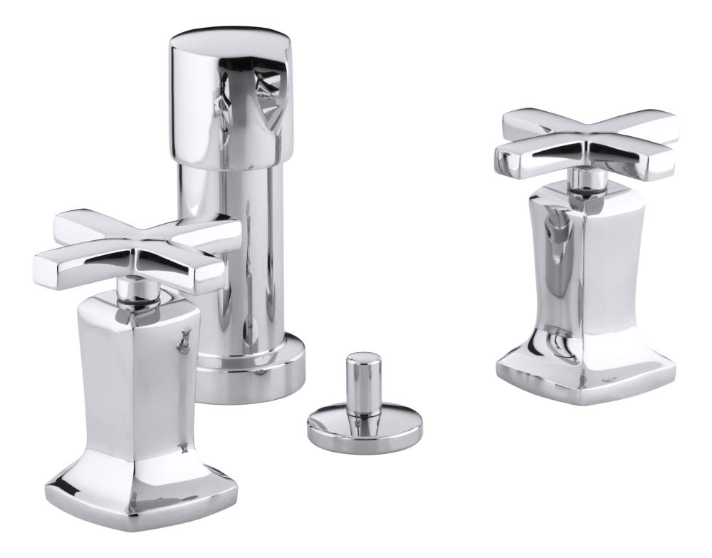 Kohler Margaux Polished Chrome Vertical Spray 4 Hole Bidet Faucet At 1853