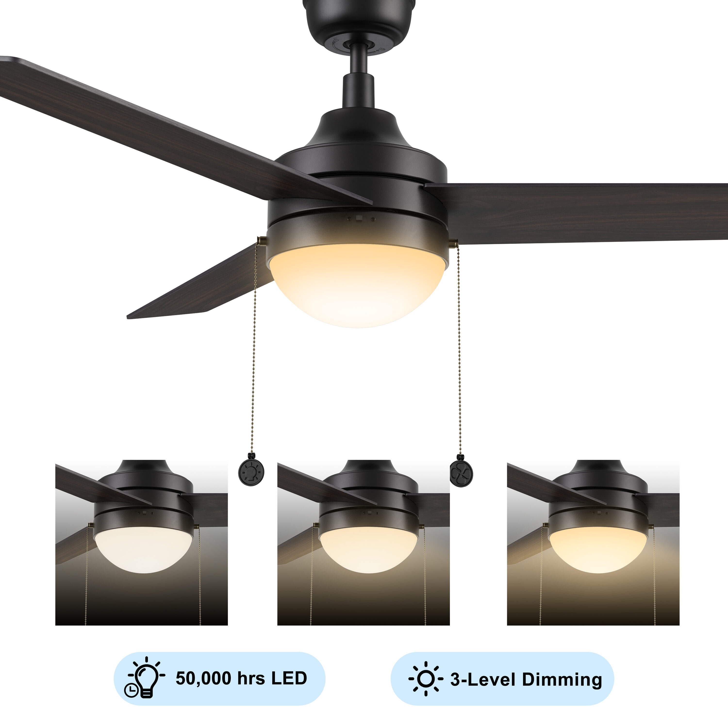 CARRO USA LCFP523E6-L12-BY-1 Ceiling-Fans - View #3
