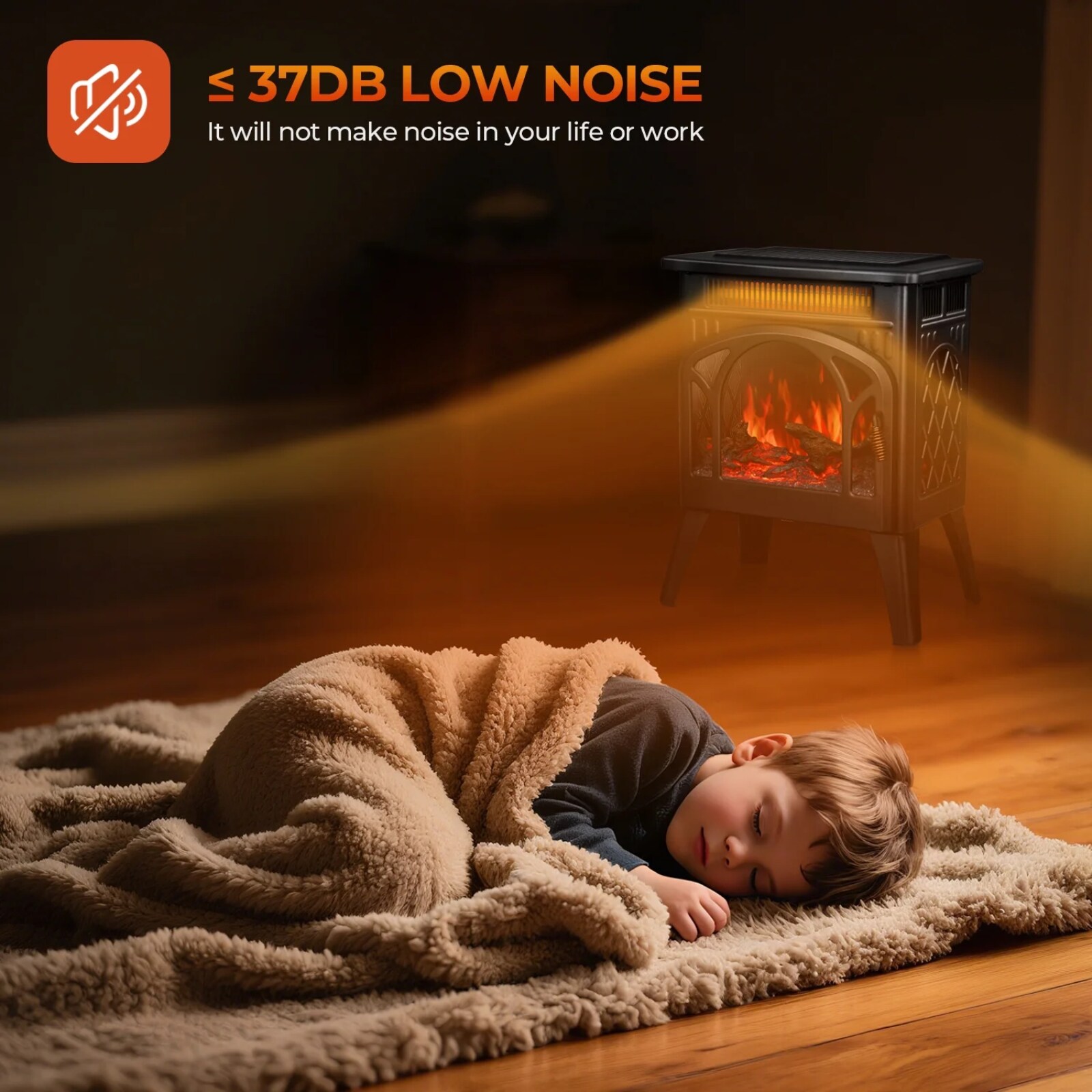 Antarctic Star LSAS-S180BSB Electric-Fireplaces - View #6