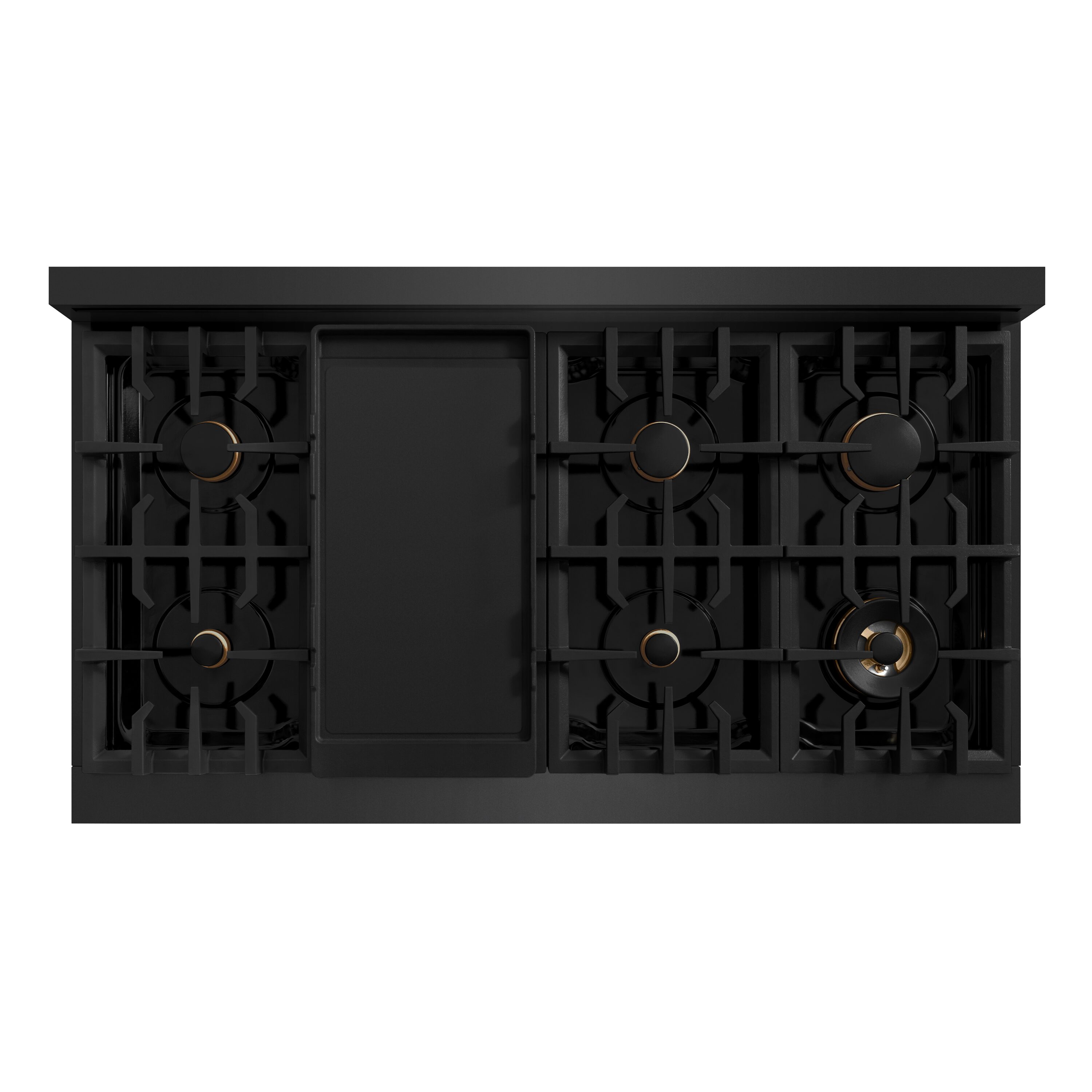 ZLINE KITCHEN & BATH HGRB-BR-48 Double-Oven-Gas-Ranges - View #3