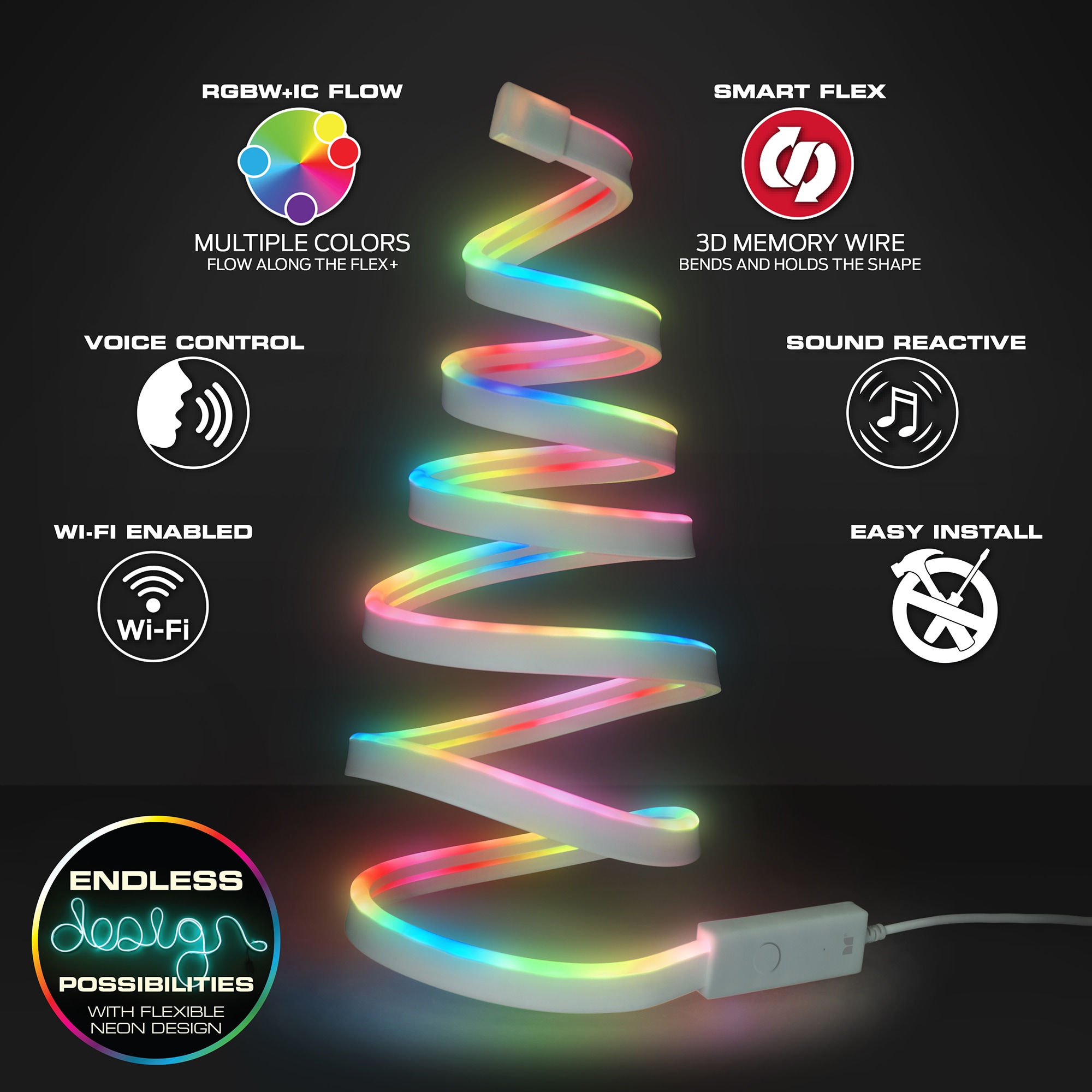 Monster MLB7-1066-RGB Patio-String-Lights - View #5
