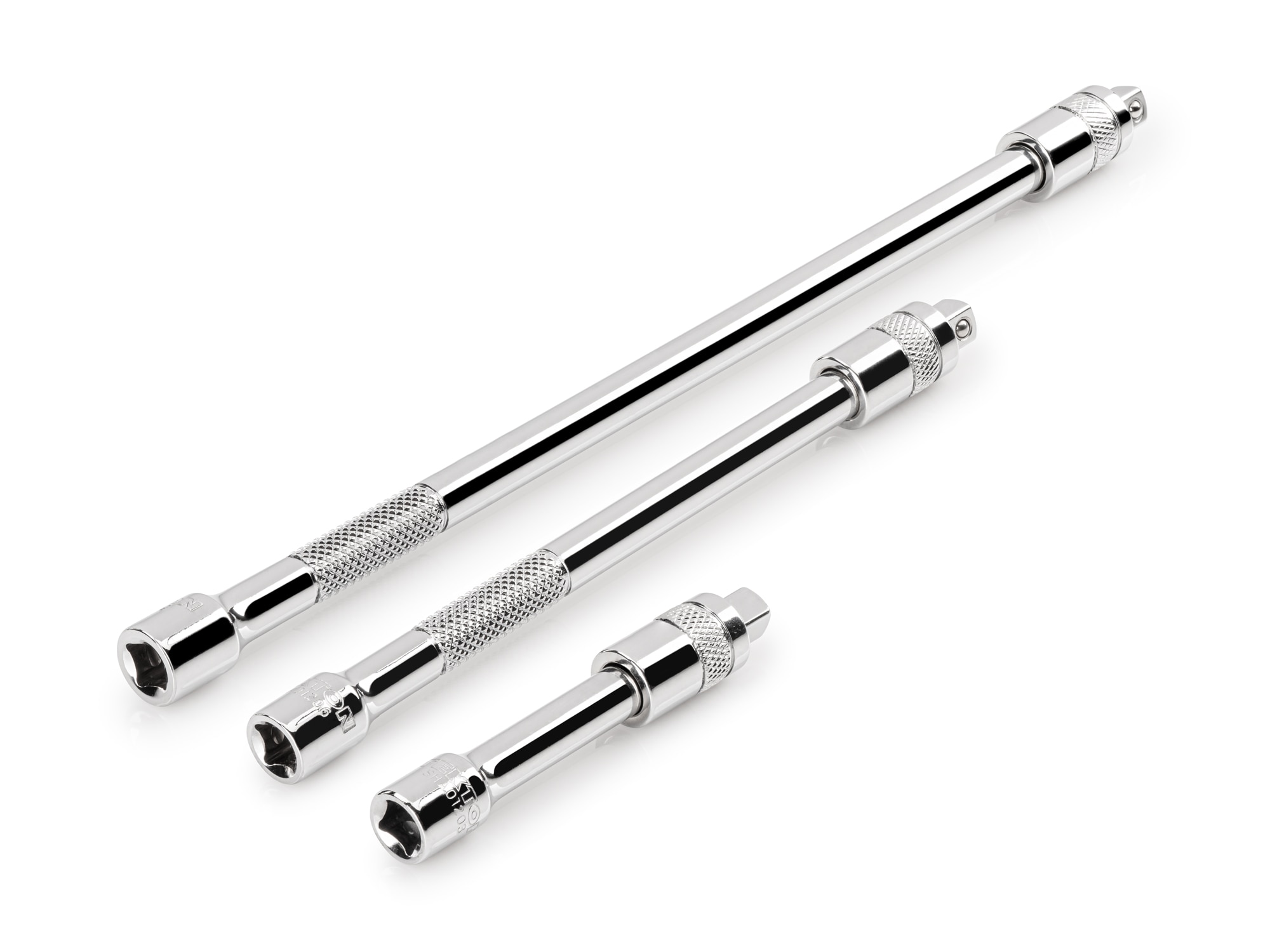 TEKTON SHA90012 3 -Piece 1/4-in Drive Lockable Set Socket Extension Set