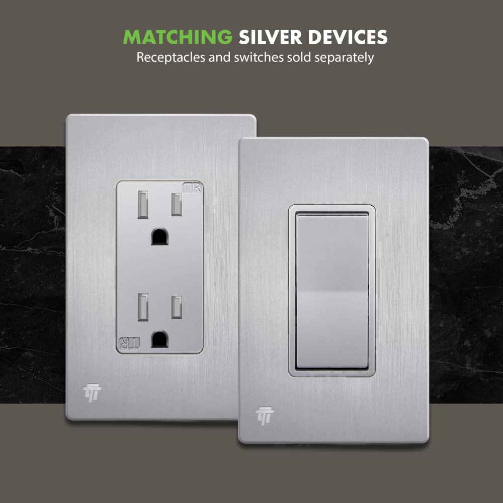 Enerlites SI8831-BSV Electrical-Wall-Plates - View #5
