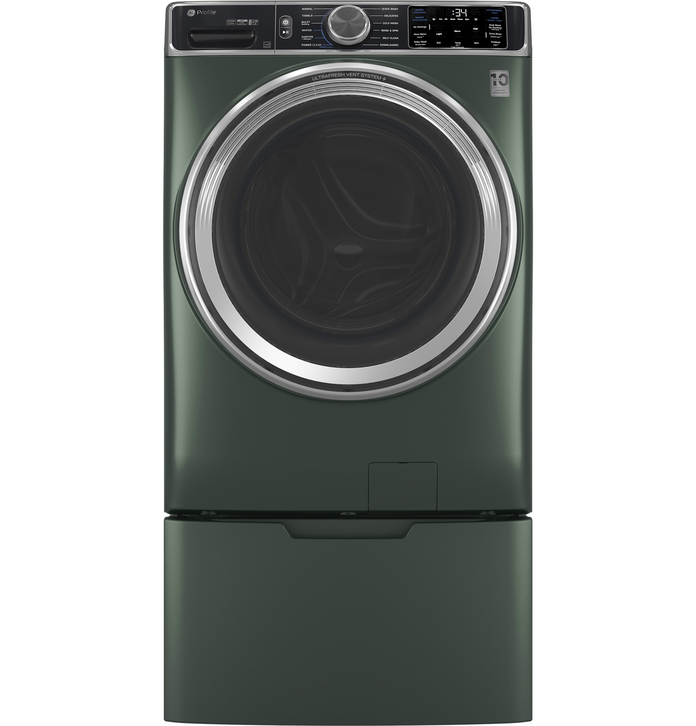 GE GFP1528PWGN Laundry-Pedestals - View #4