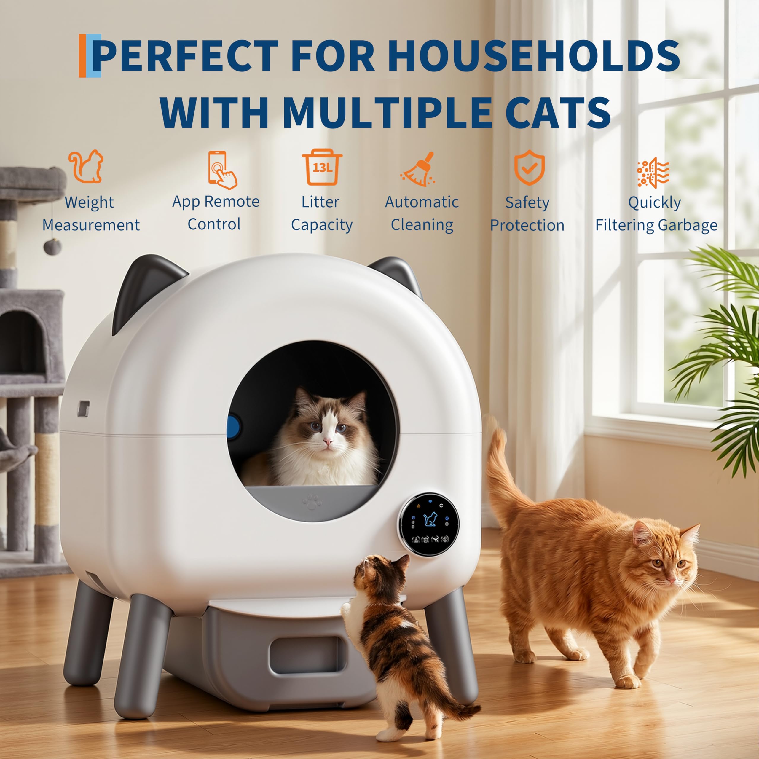 Garvee BDM-FOP1H0ETALO3Q-Y4 Cat-Litter - View #7