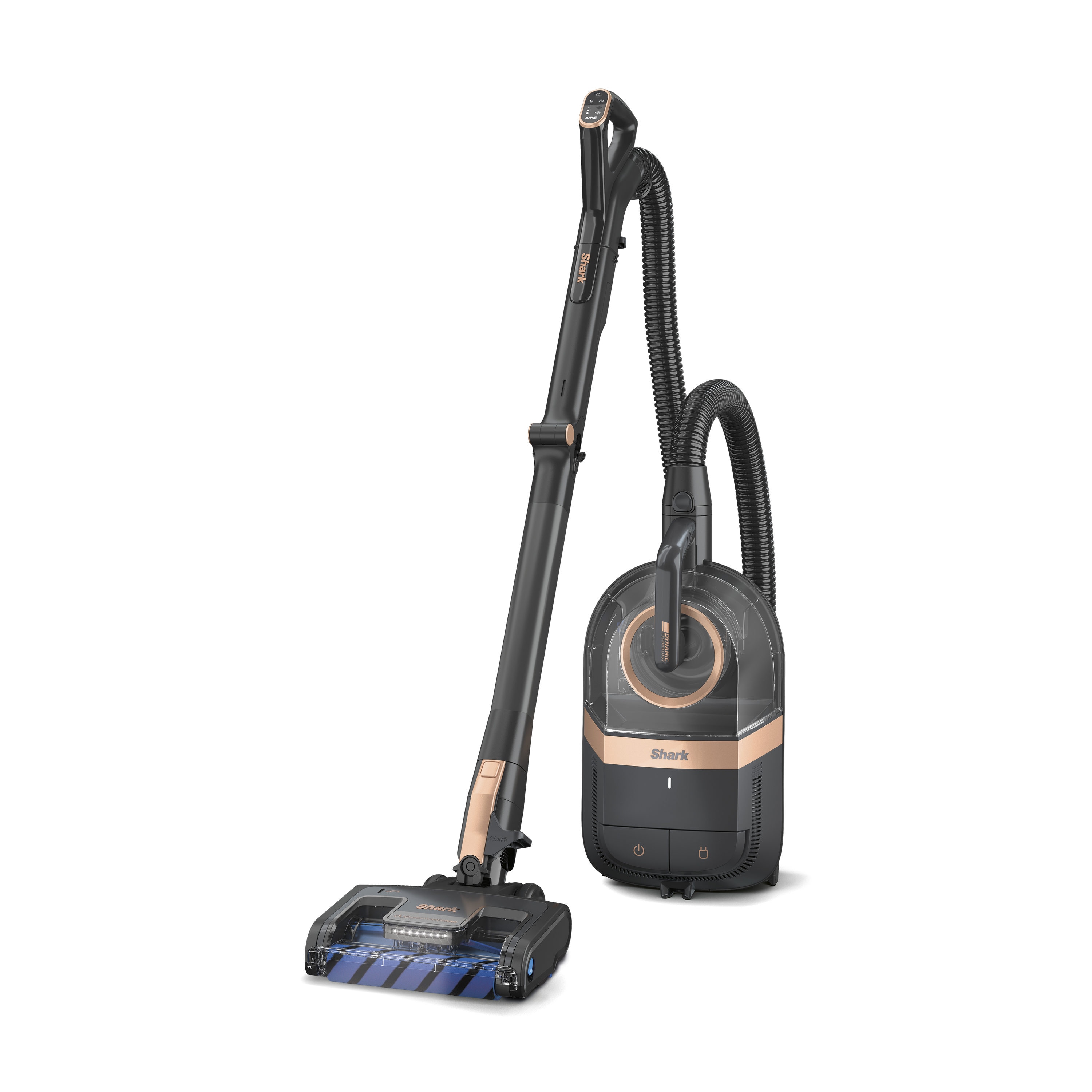 Shark Vertex Bagless with DuoClean PowerFins Pet Canister Vacuum in the  Canister Vacuums department at