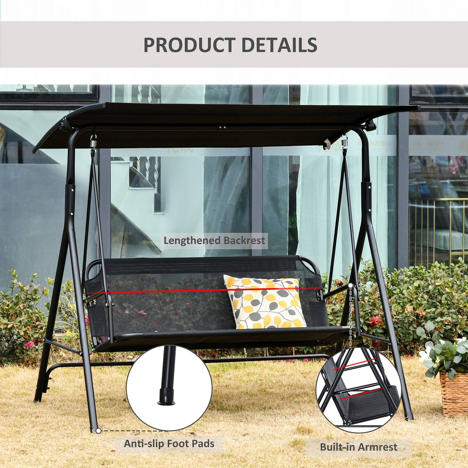 GZMR GZ-W2225P520 Playset-Swings - View #4