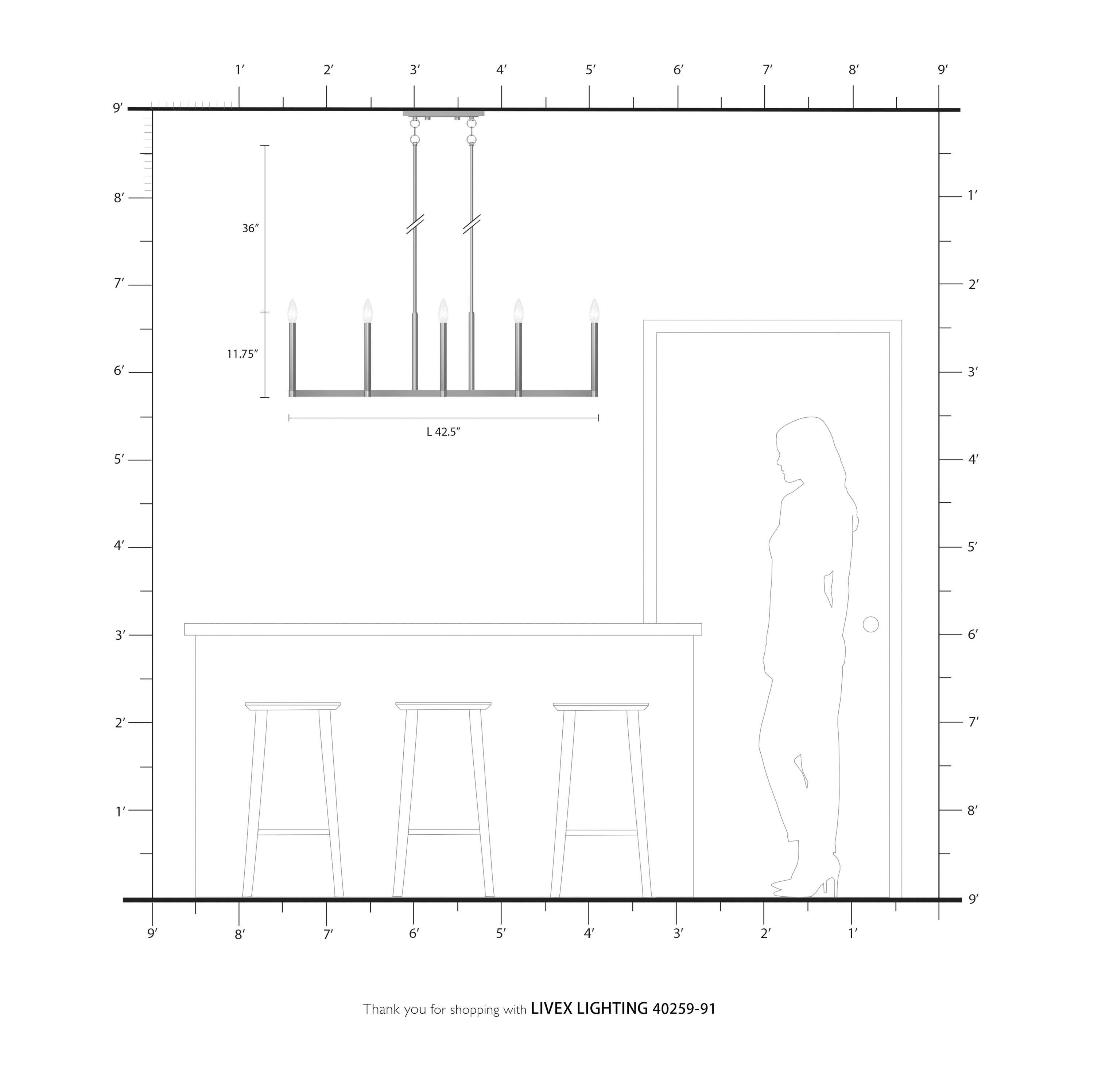 Livex Lighting 40259-91 b090015 - View #14
