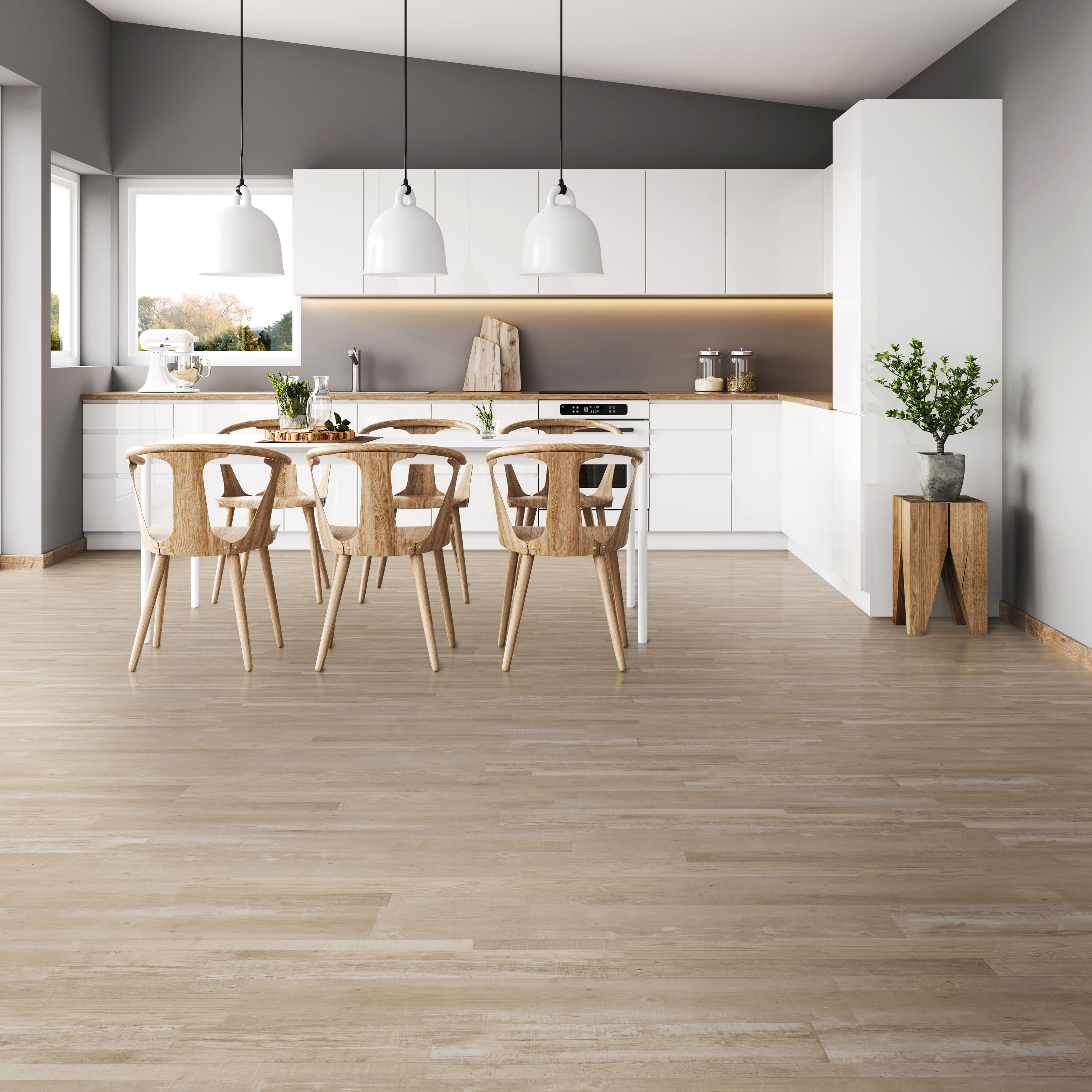 Take Home Sample - Callahan Oak SPC Waterproof Vinyl Plank Flooring- 5 in.  x 7 in.