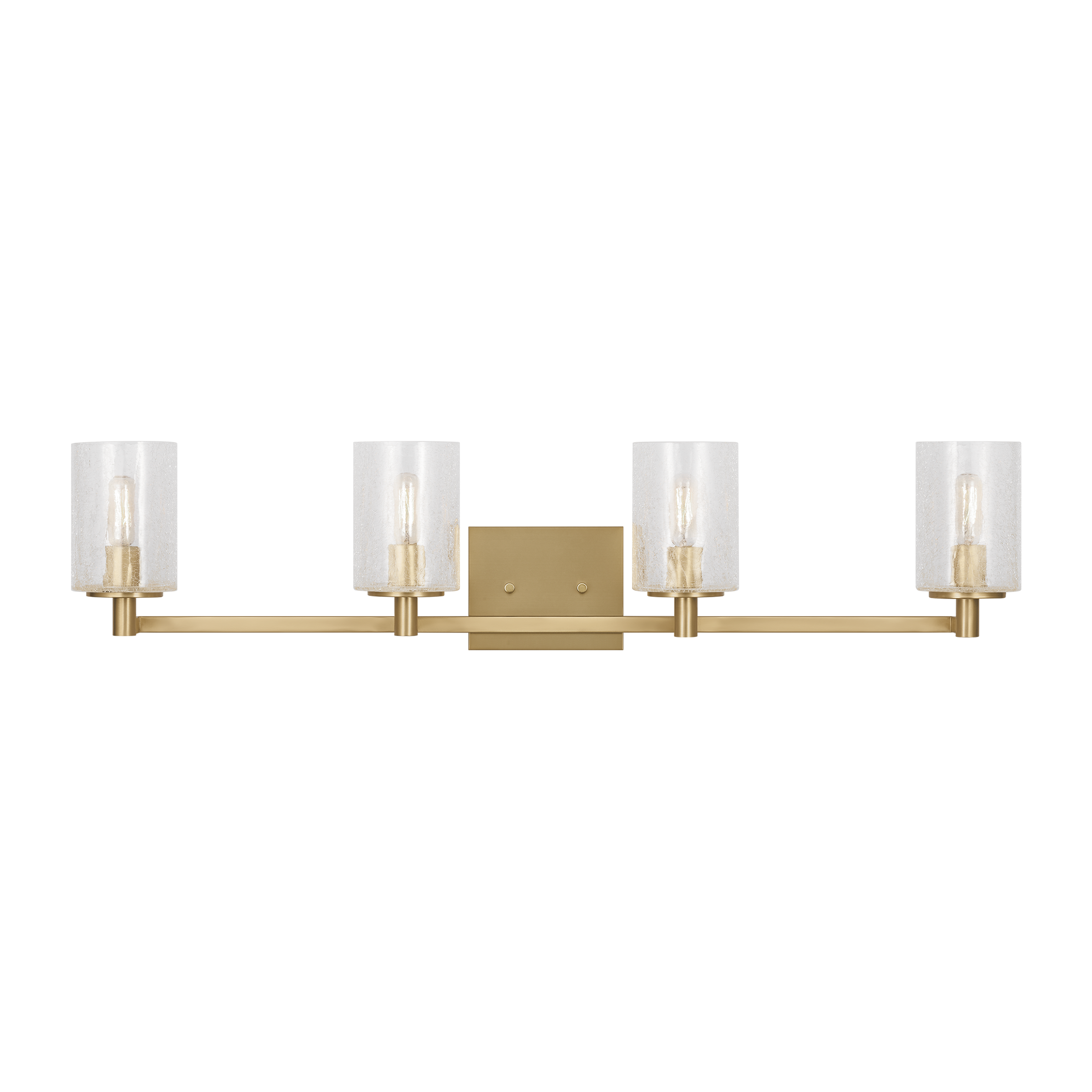 Generation Lighting GLV1034EN/SB Parker 35-in 4 -Light Satin Bronze Transitional Vanity light
