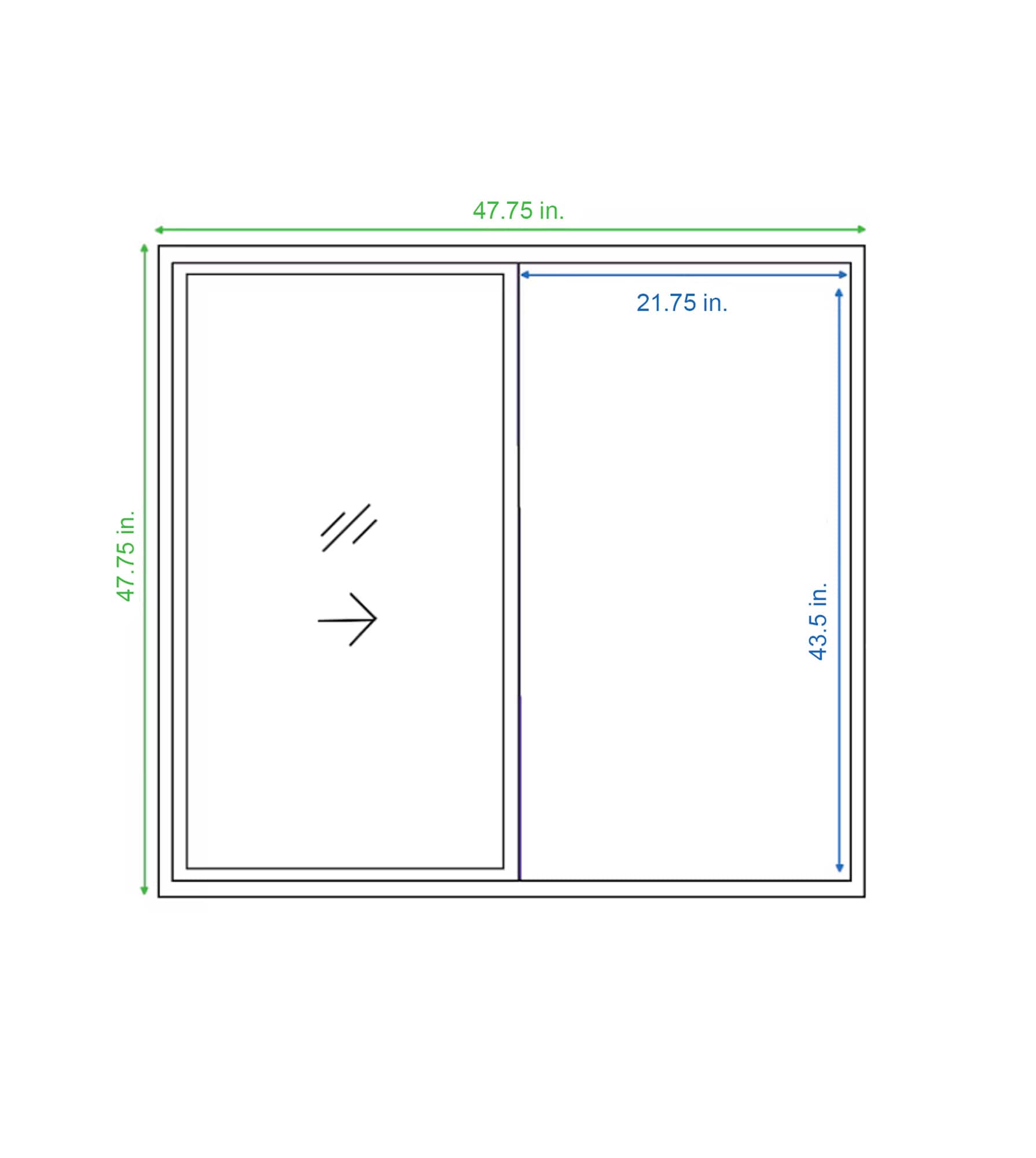 RELIABILT VPSI4848RB Sliding-Windows - View #11