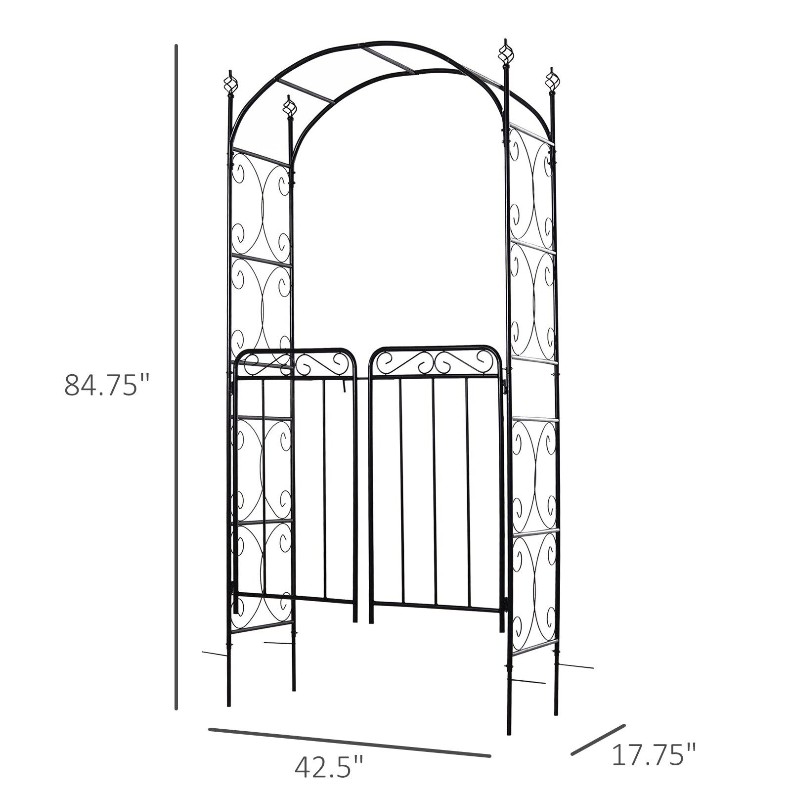 Damerin ZLY-31F Garden-Trellis - View #2