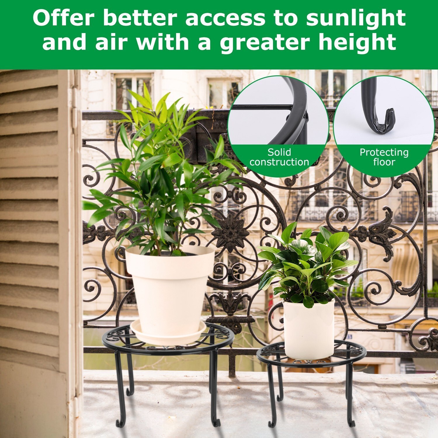 AHIOU HOME ZAAHD-H265NUPS Plant-Stand - View #7
