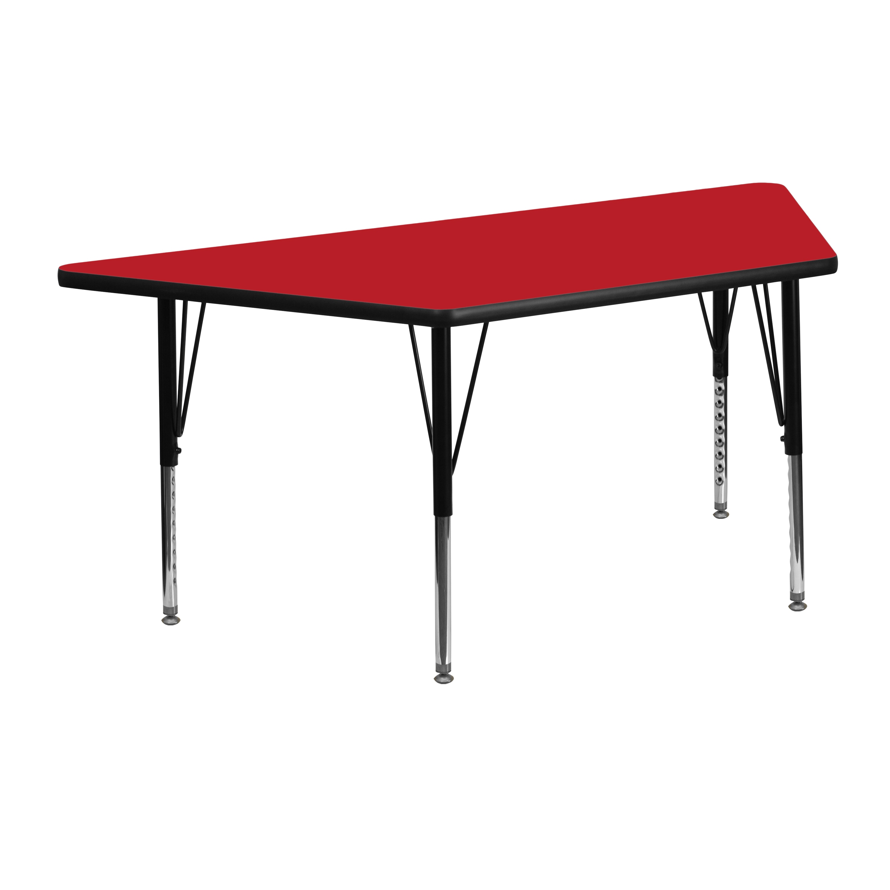Flash Furniture 847254024204 Red Rectangular Kid's Play Table