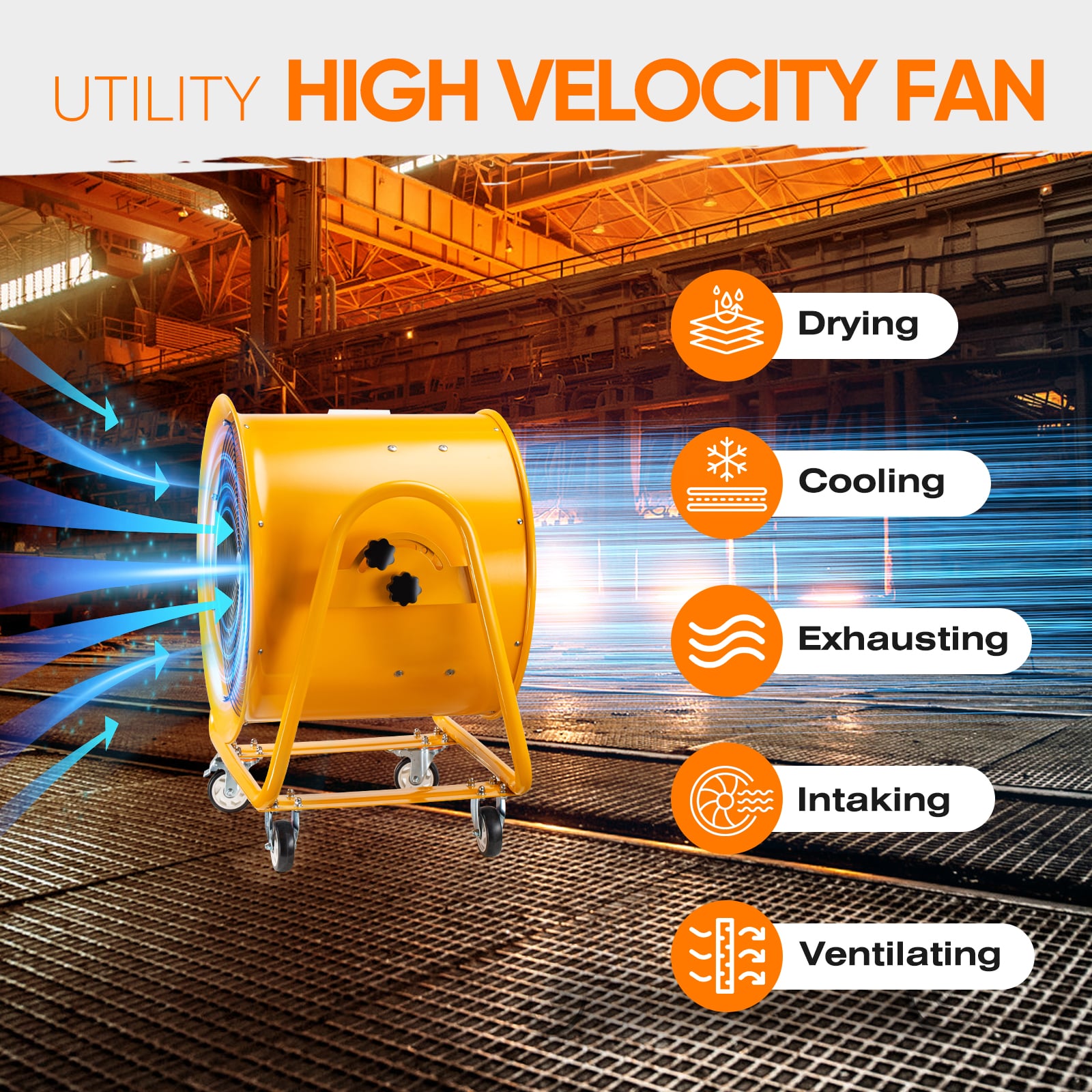 iLIVING ILG8VF24 Blower-Fans - View #2