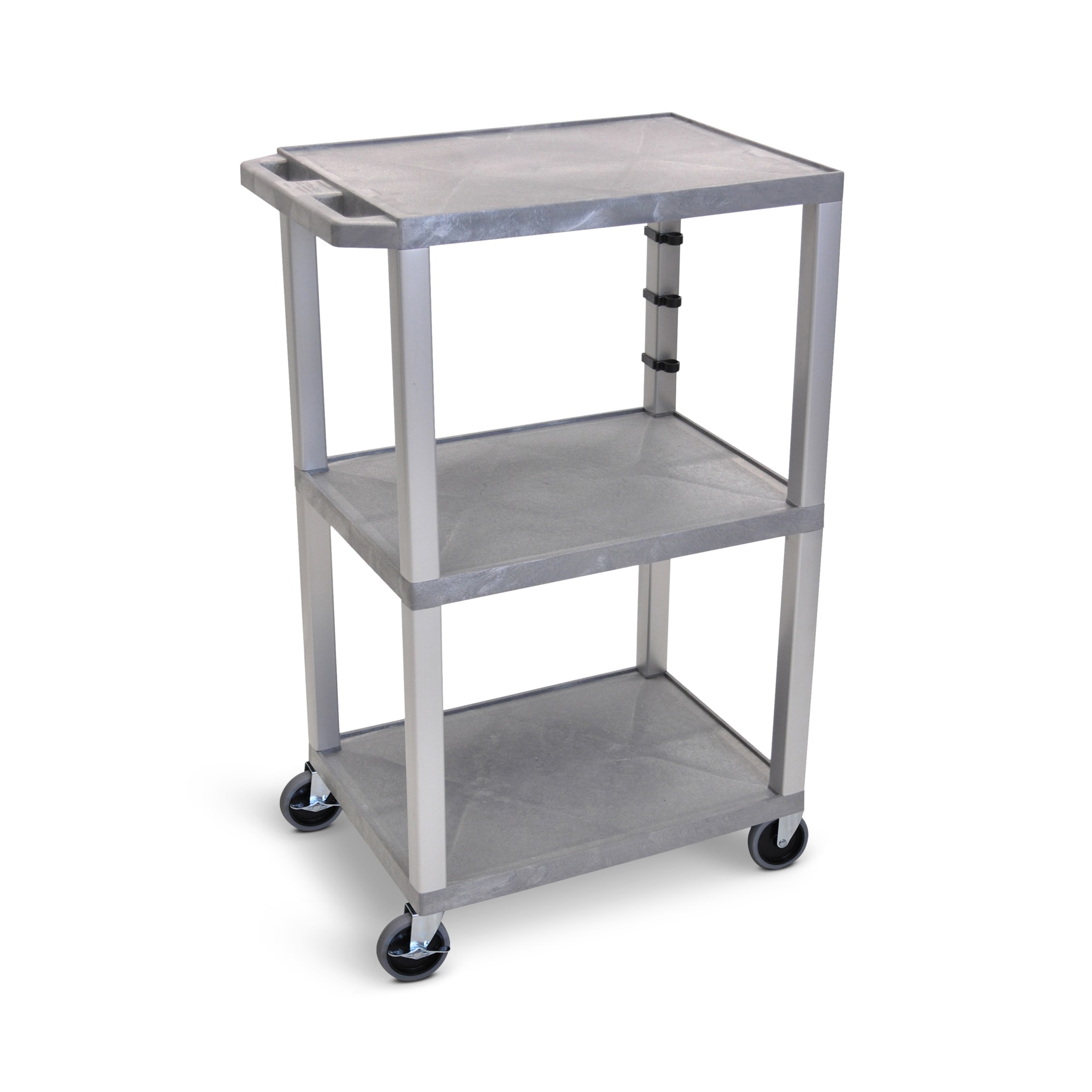 Luxor UCPL1GY-N 42-in Table 300-lb Capacity Utility Cart