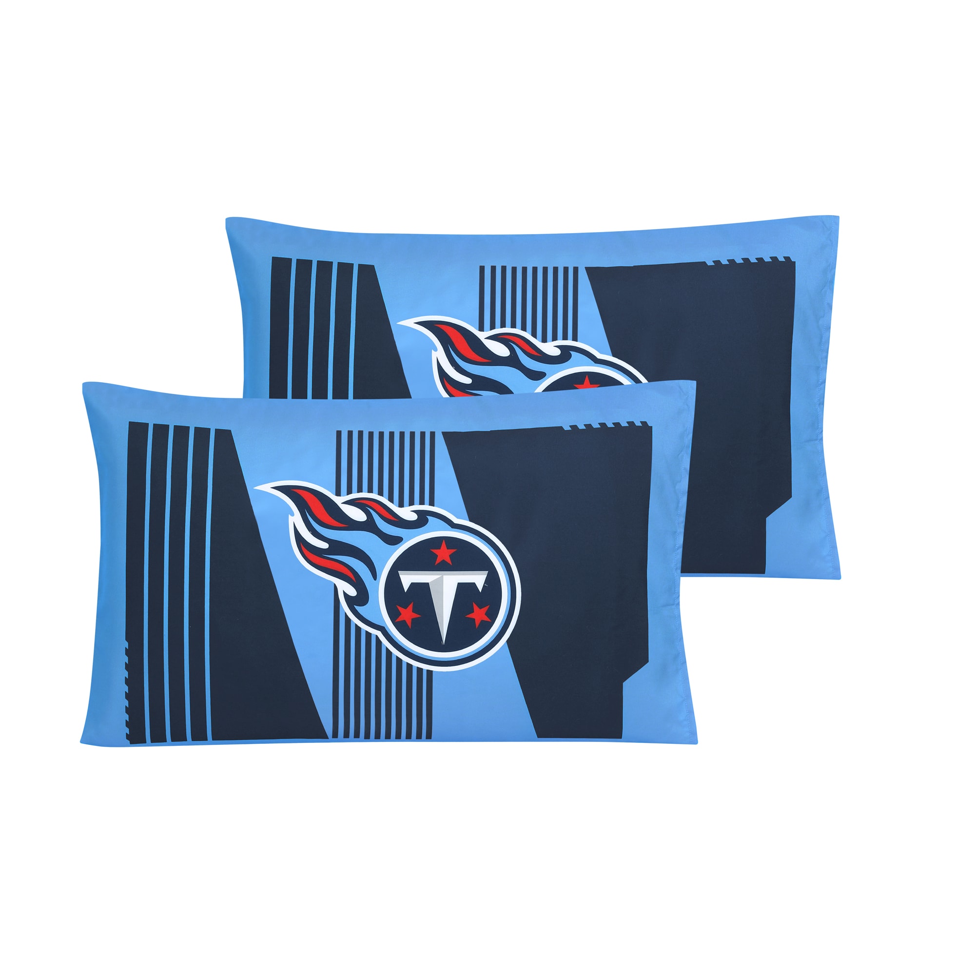 Cathay Sports Tennessee Titans 5-Piece Navy/Titans Blue Queen Bundle Set in  the Bedding Sets department at