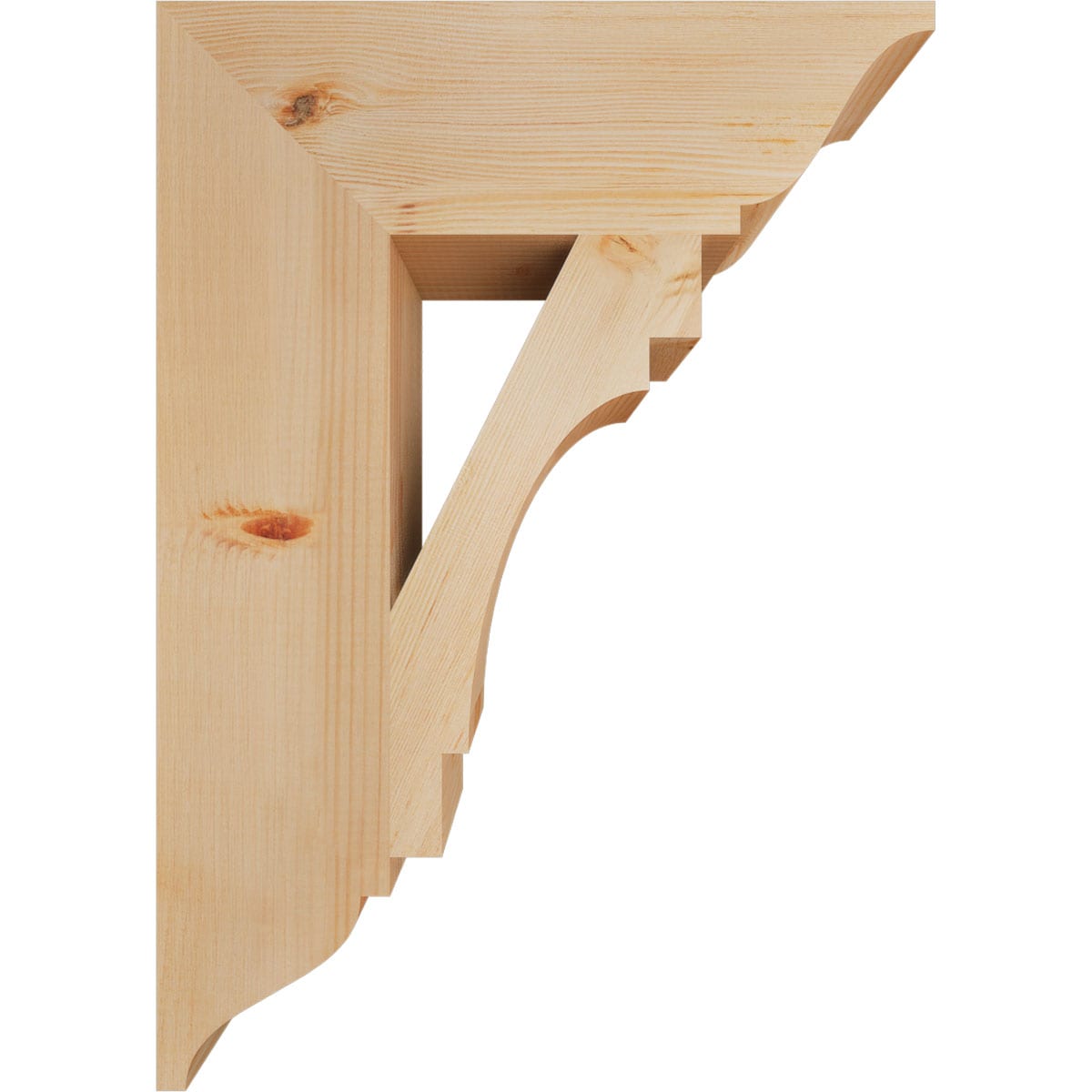 Ekena Millwork BKT06X20X28MRC01SDF Exterior-Brackets-Braces - View #3