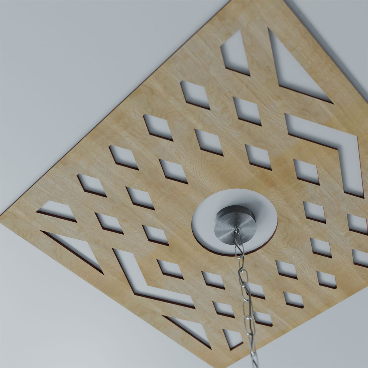 Ekena Millwork CMWP18X18X0375CHHI Ceiling-Medallions - View #10