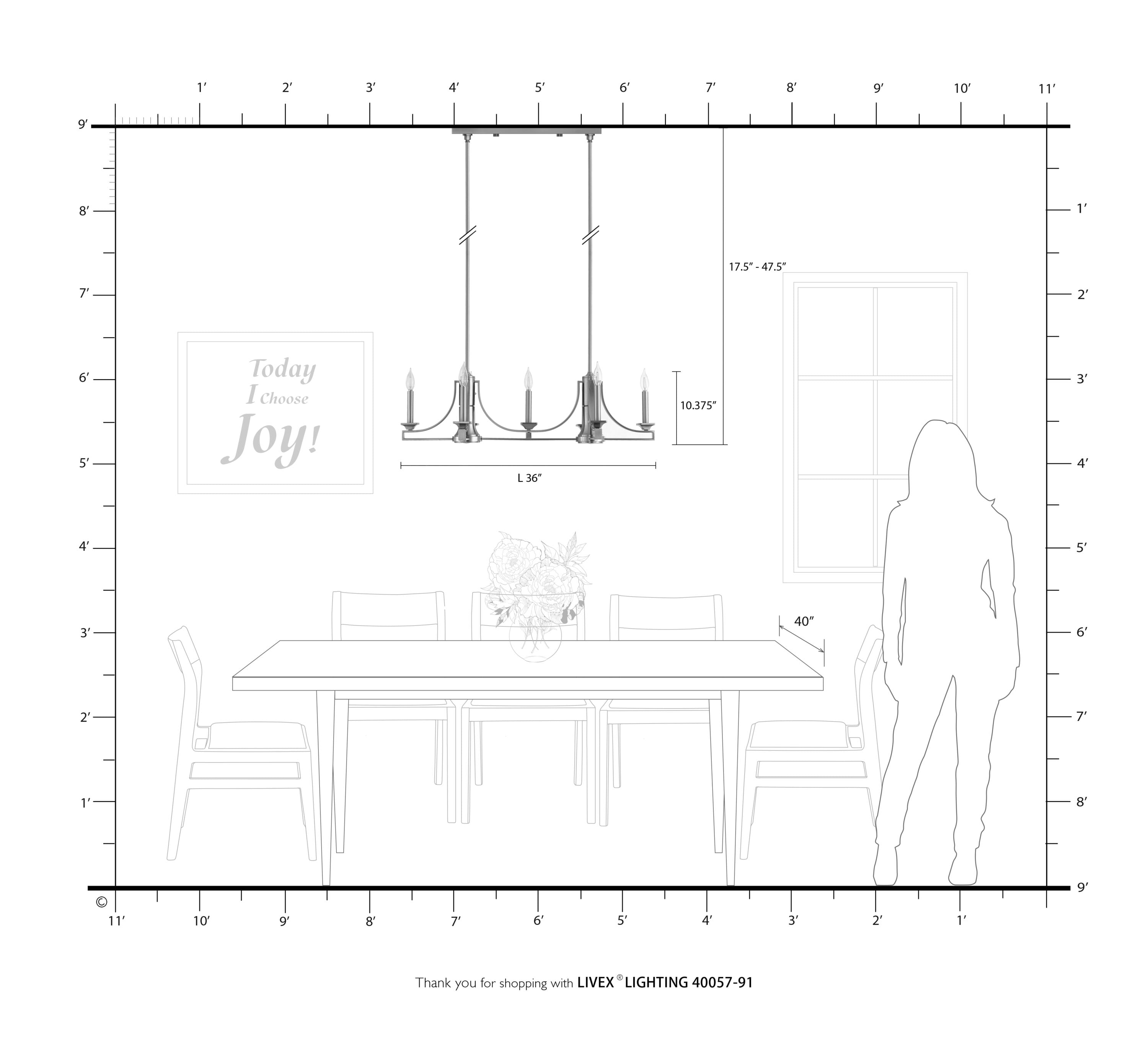Livex Lighting 40057-91 b090015 - View #5
